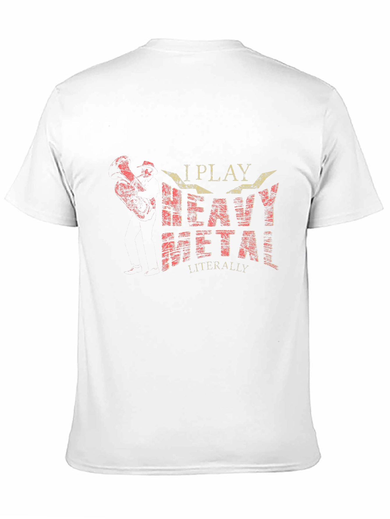 I Play Heavy Metal T-Shirt - Musician Humor