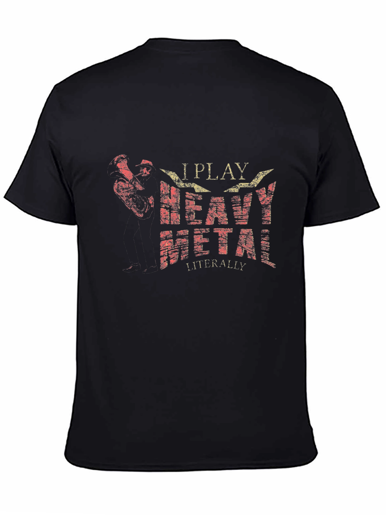I Play Heavy Metal T-Shirt - Musician Humor