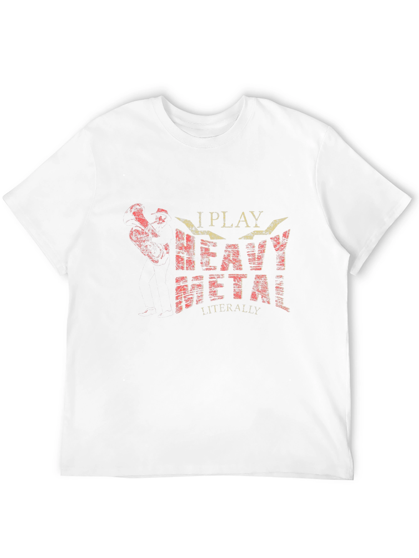 I Play Heavy Metal T-Shirt - Musician Humor