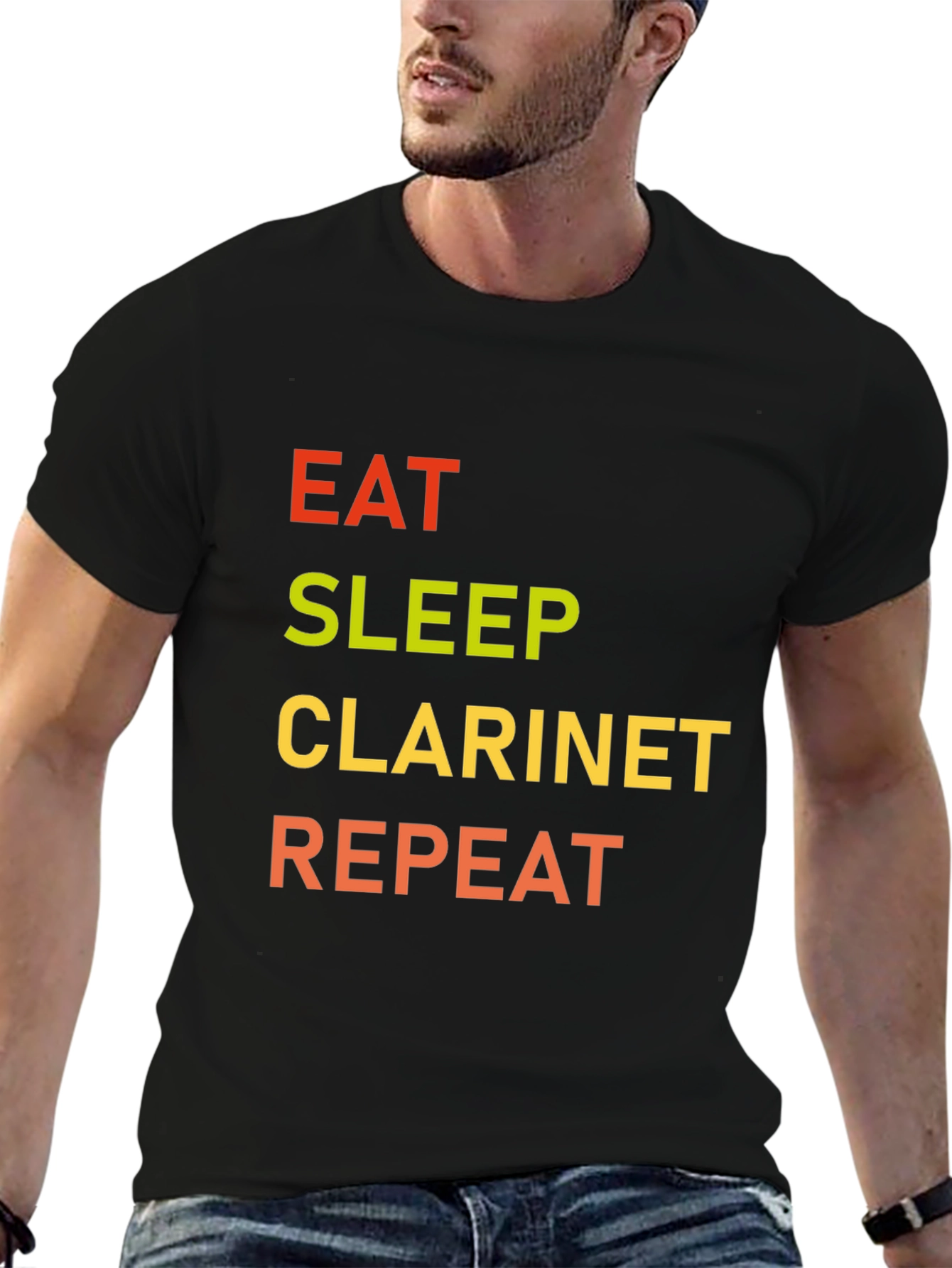 Eat Sleep Clarinet Repeat T-Shirt