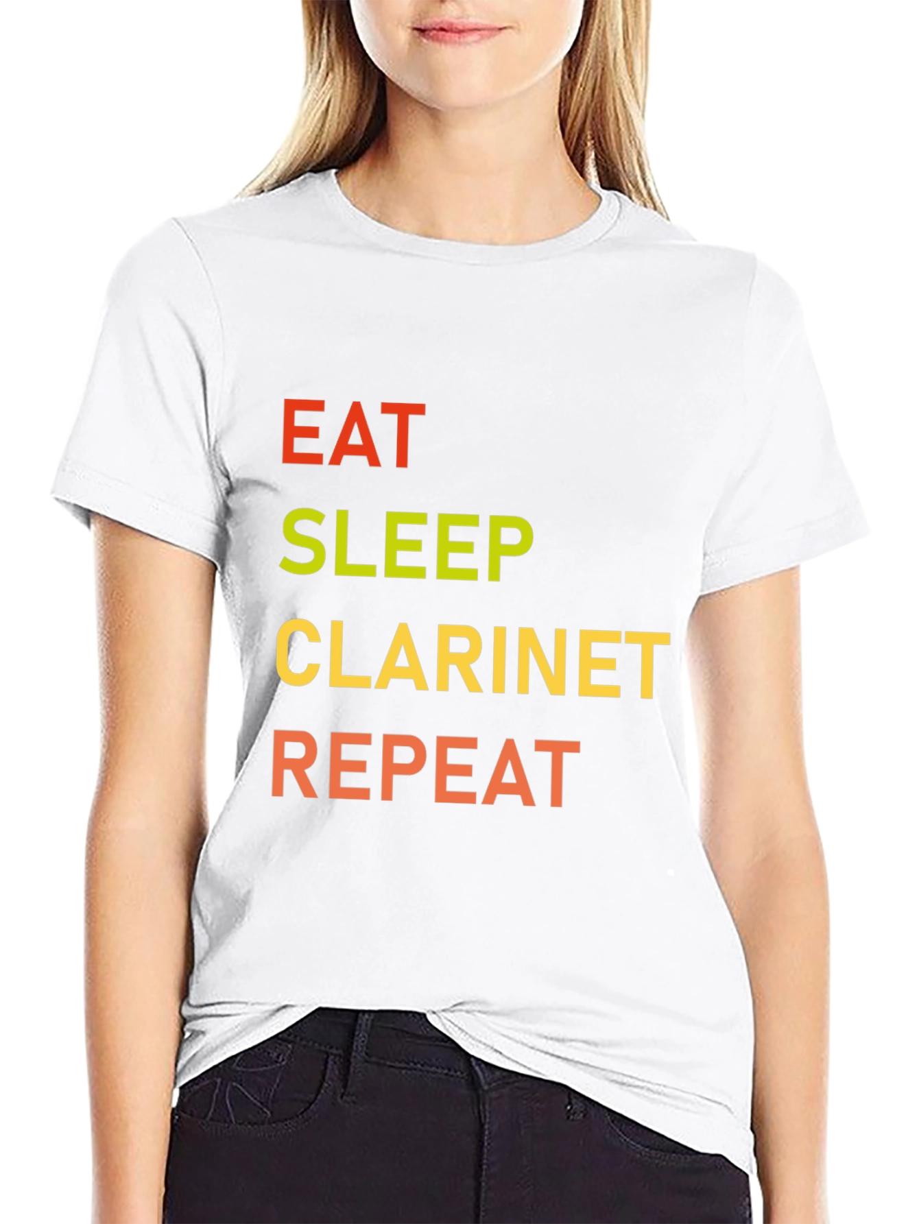 Eat Sleep Clarinet Repeat T-Shirt