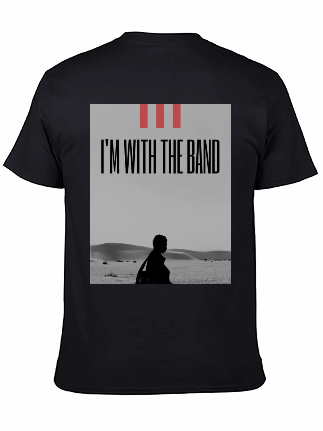 Im With the Band Graphic Tee - Black