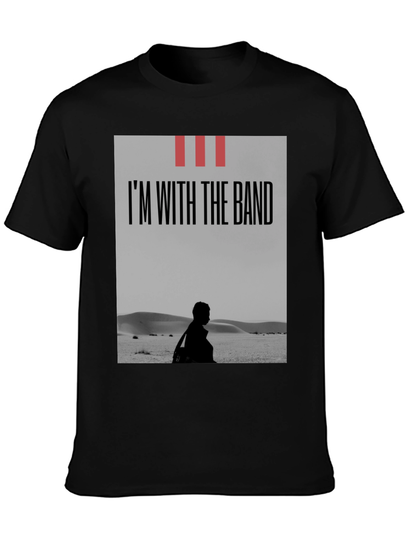 Im With the Band Graphic Tee - Black