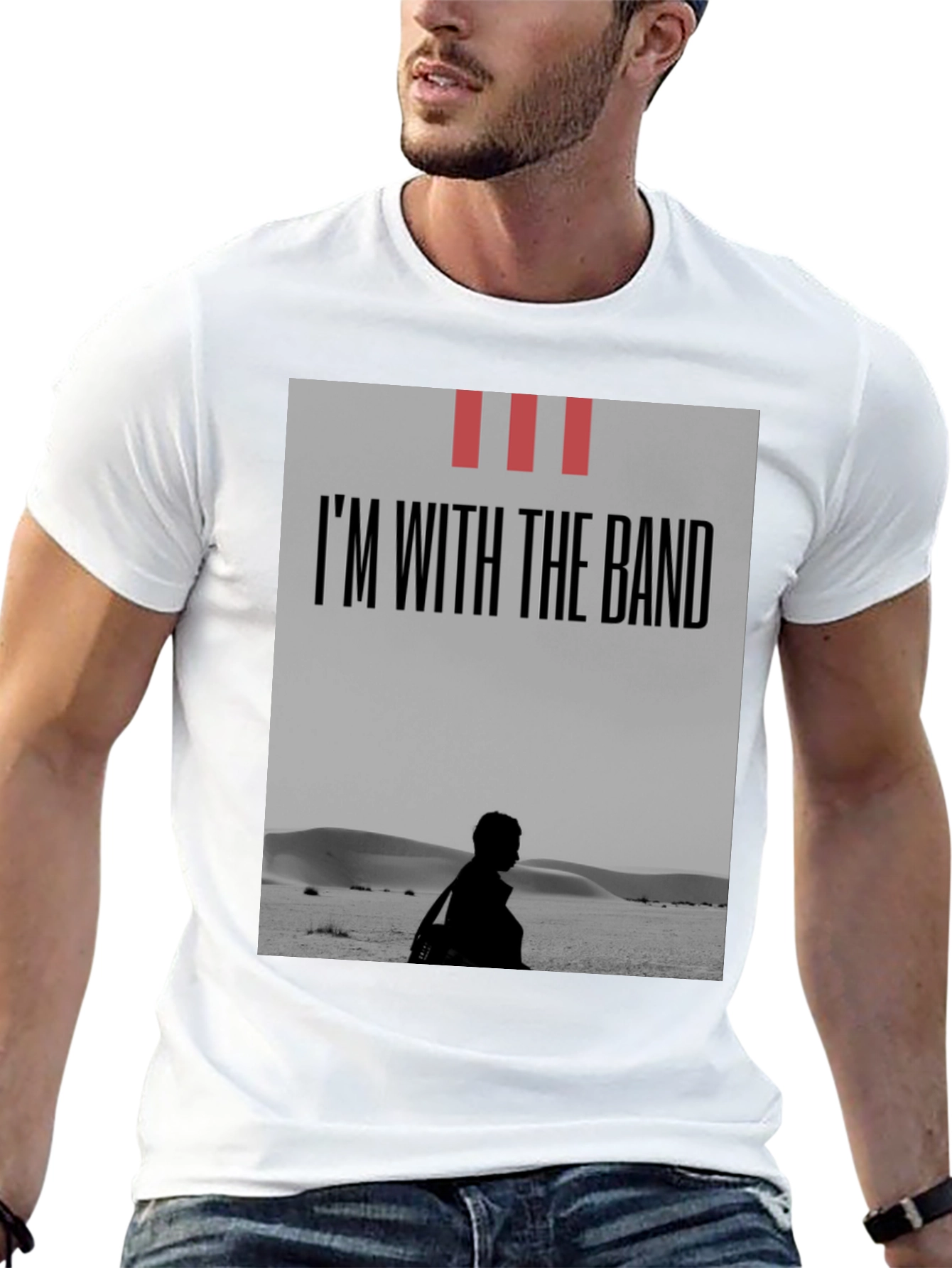 Im With the Band Graphic Tee - Black