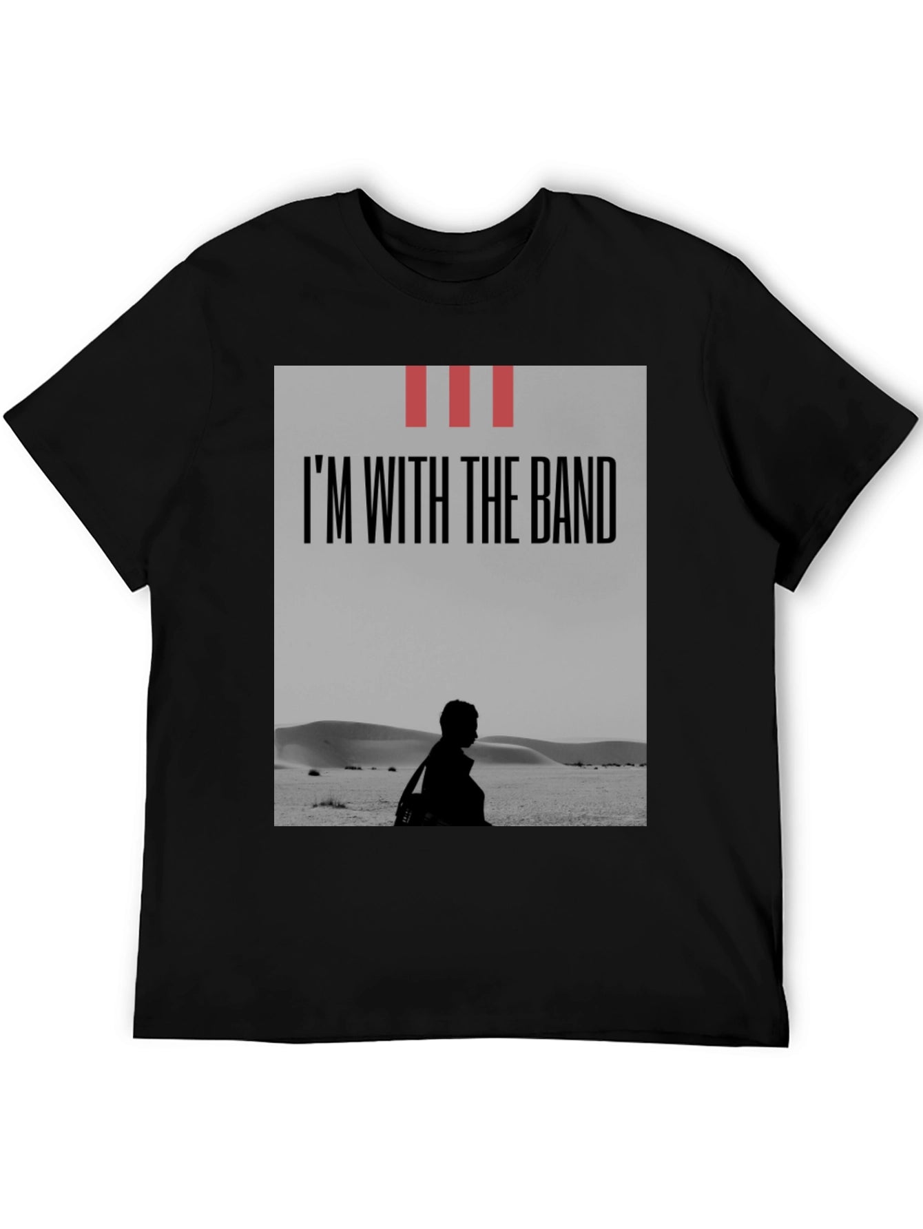 Im With the Band Graphic Tee - Black