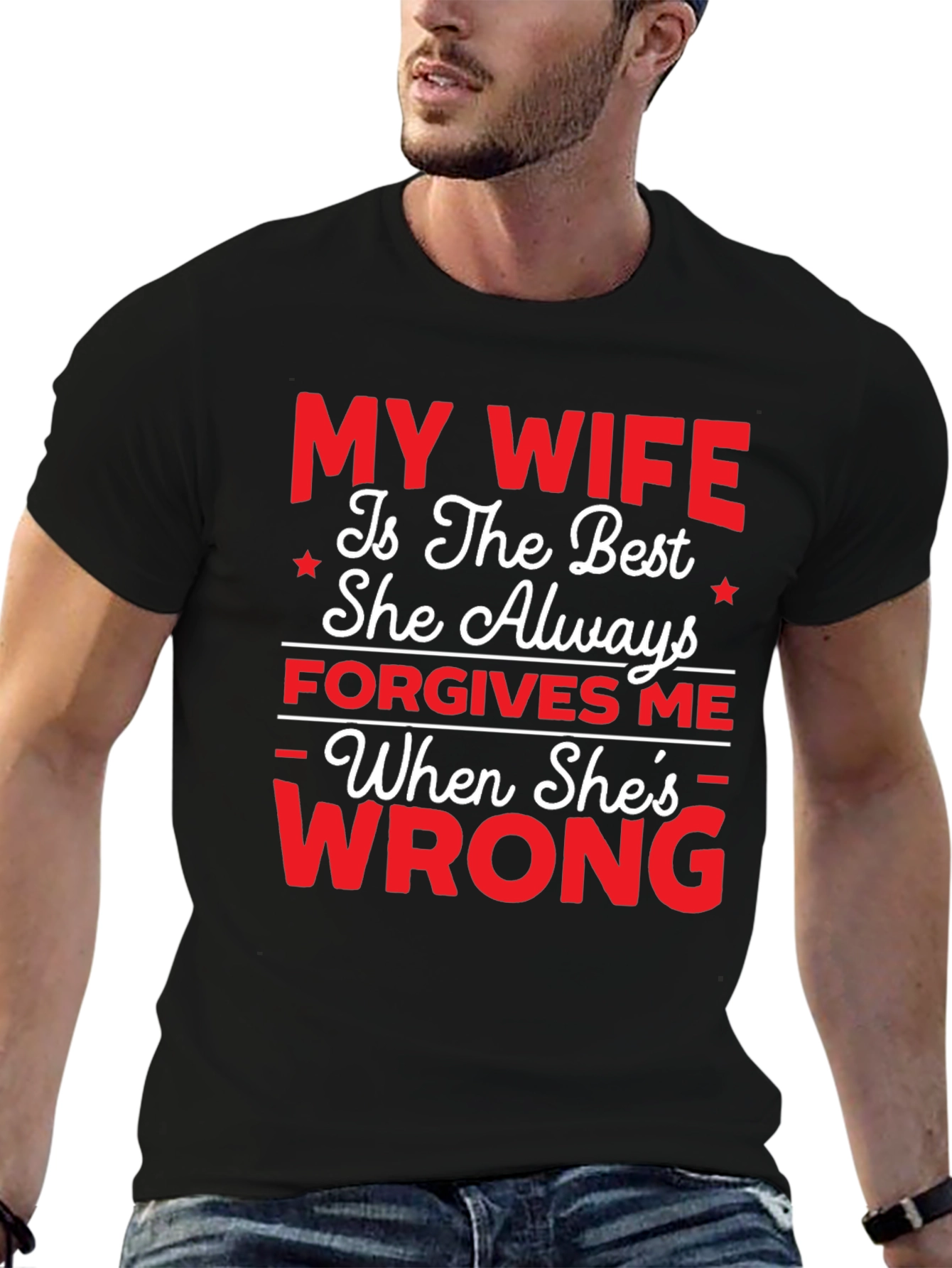 Funny My Wife T-Shirt - Husband Humor Tee