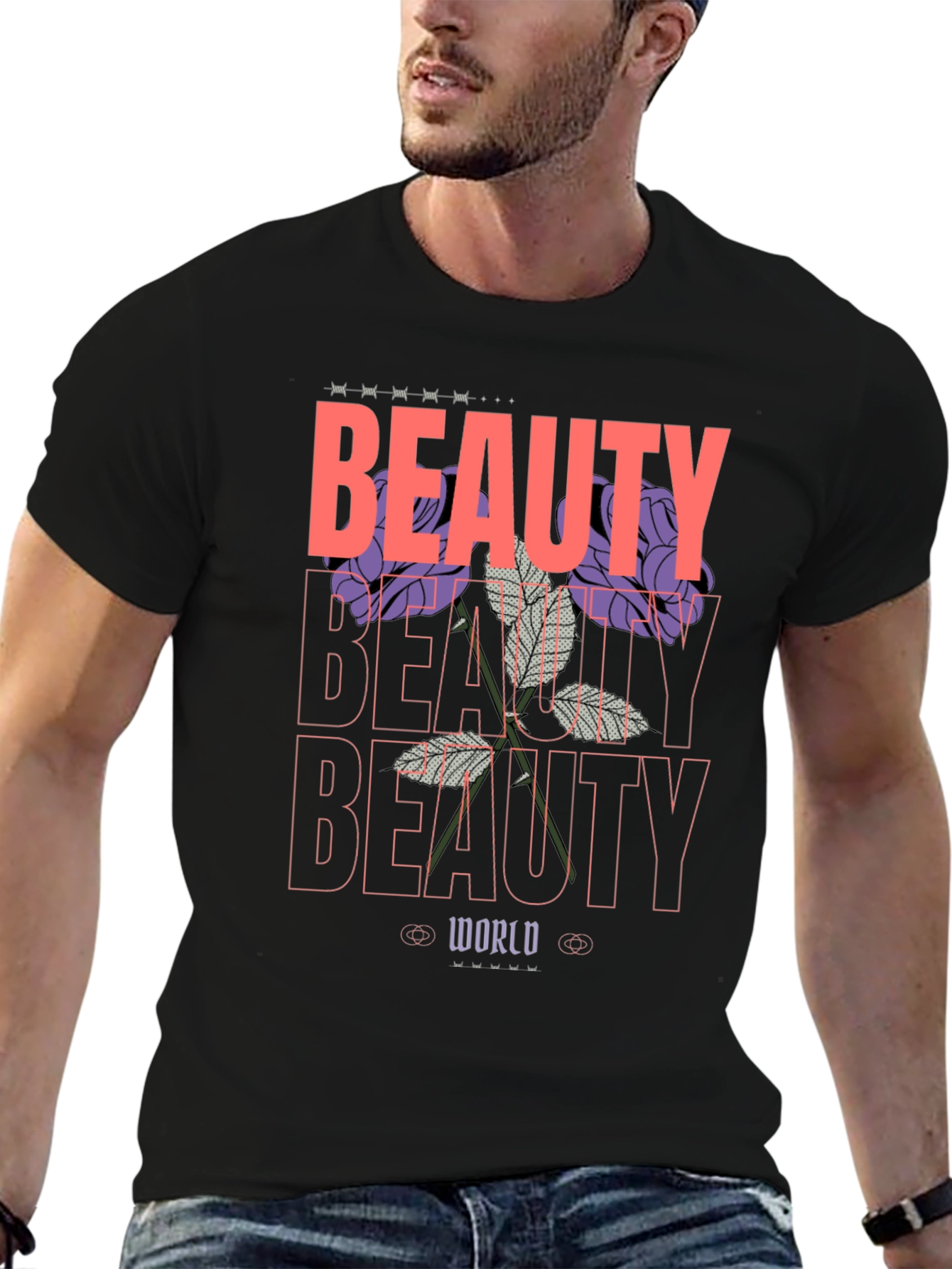Beauty World Graphic Tee