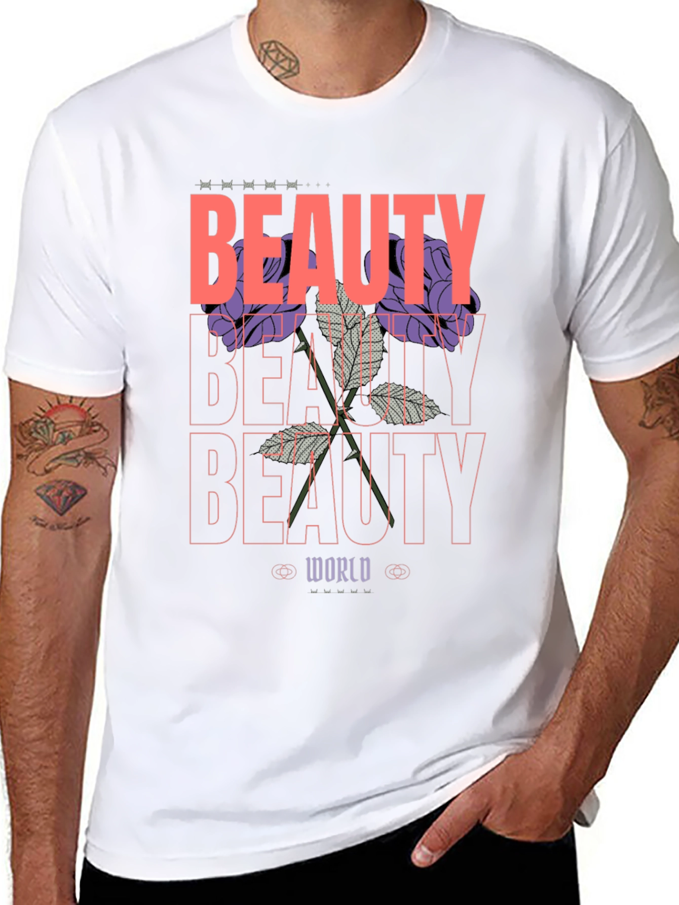 Beauty World Graphic Tee