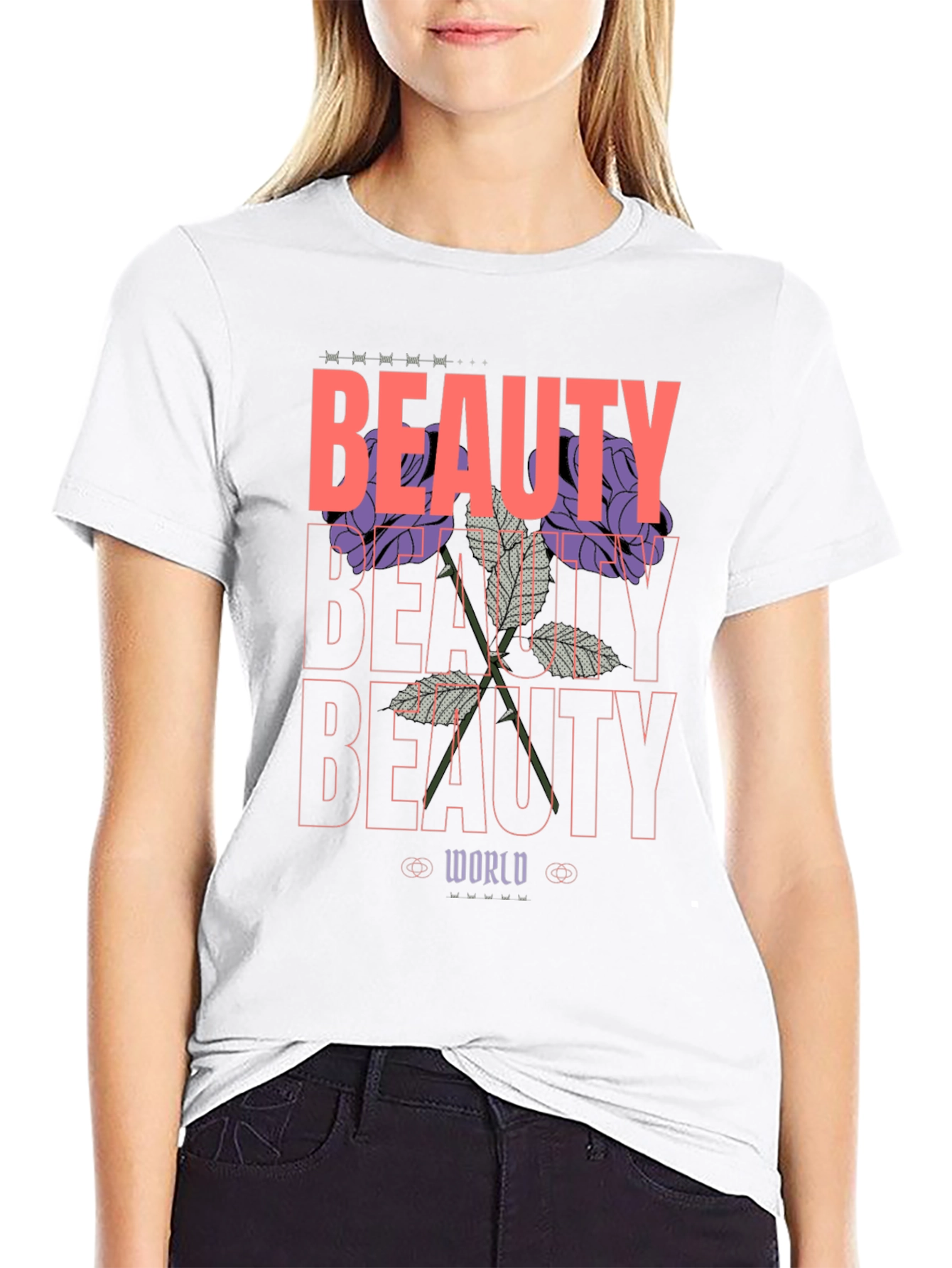 Beauty World Graphic Tee