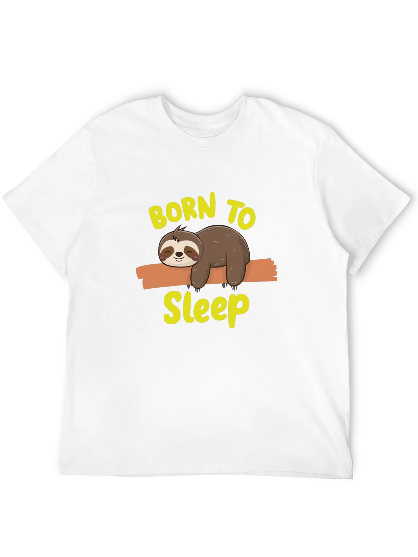 Born to Sleep Sloth Graphic Tee