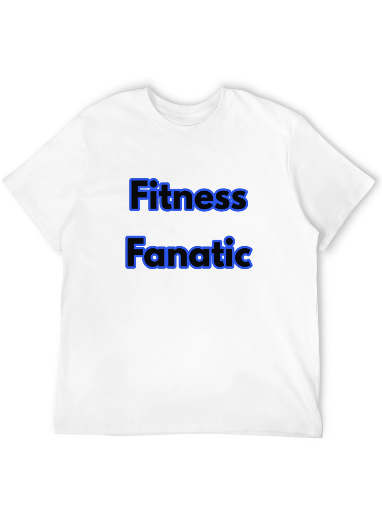 Fitness Fanatic Black T-Shirt