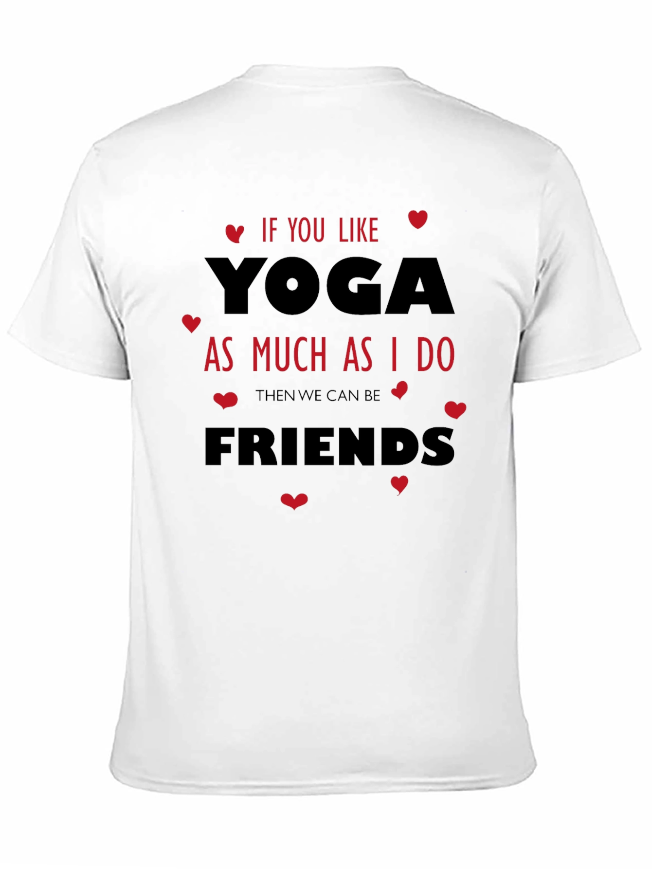 Yoga Lovers T-Shirt - If You Like Yoga Design