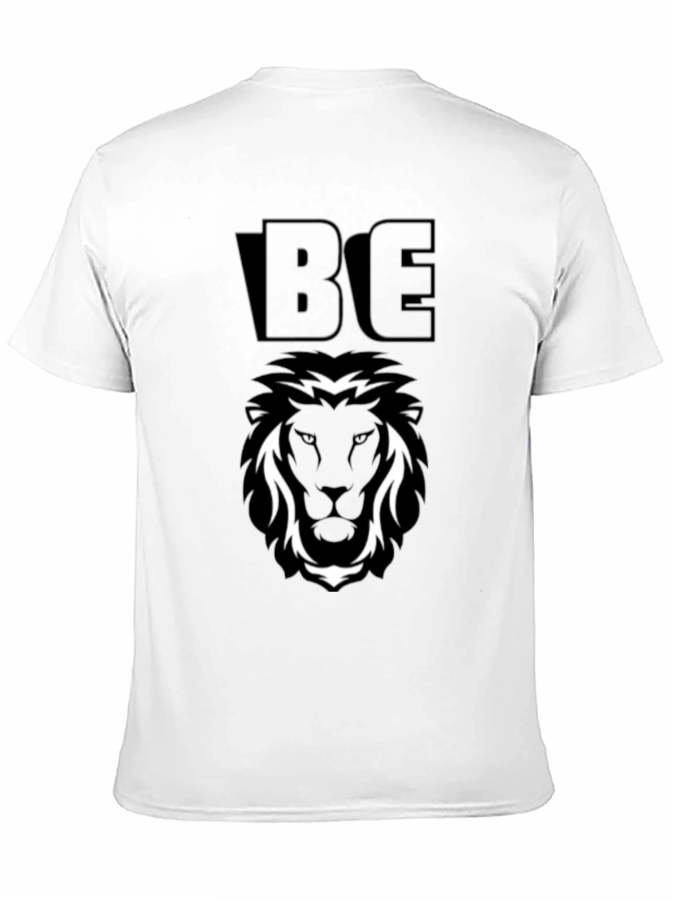 Be Lion T-Shirt - Bold Graphic Print Tee
