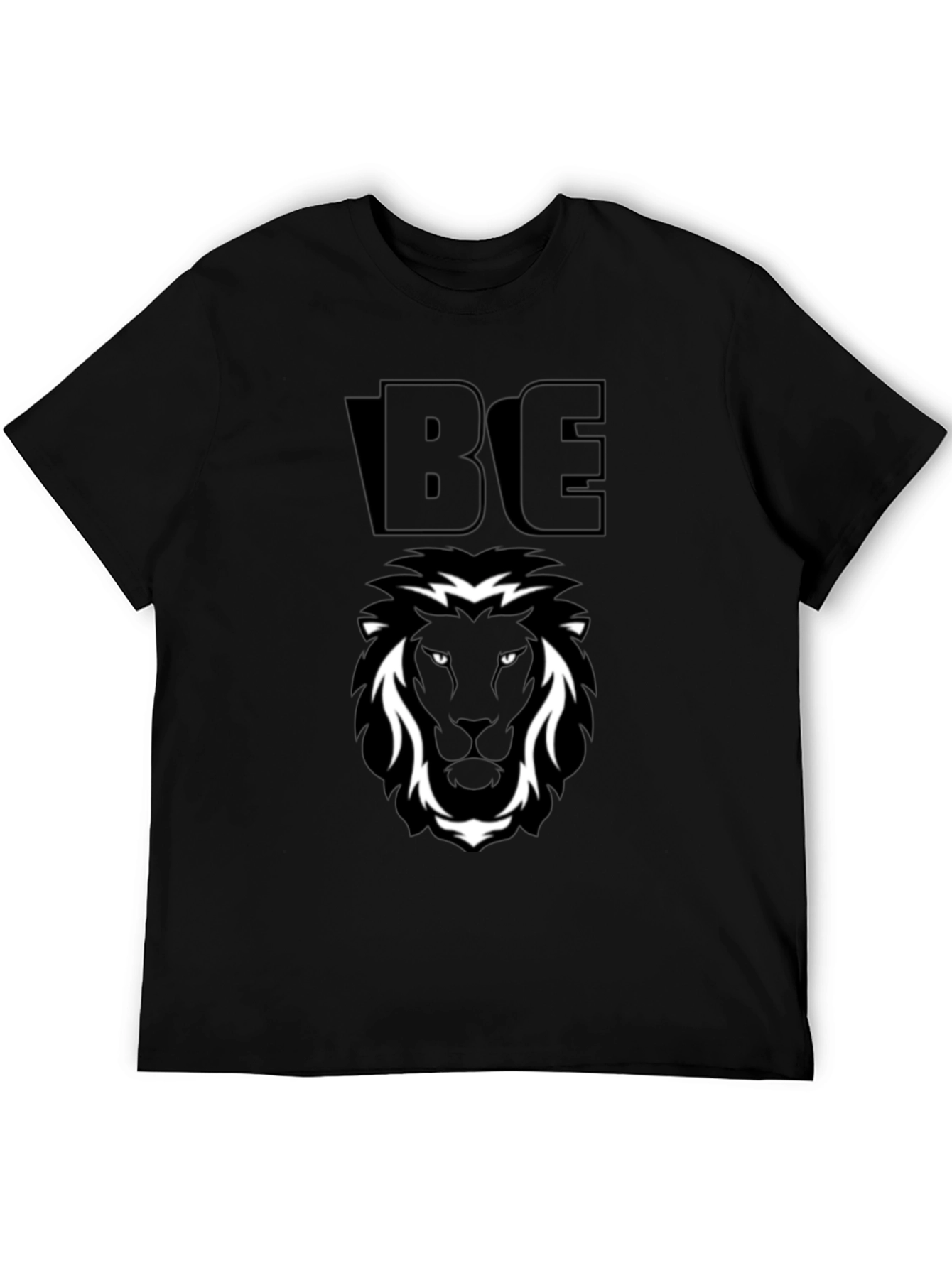Be Lion T-Shirt - Bold Graphic Print Tee