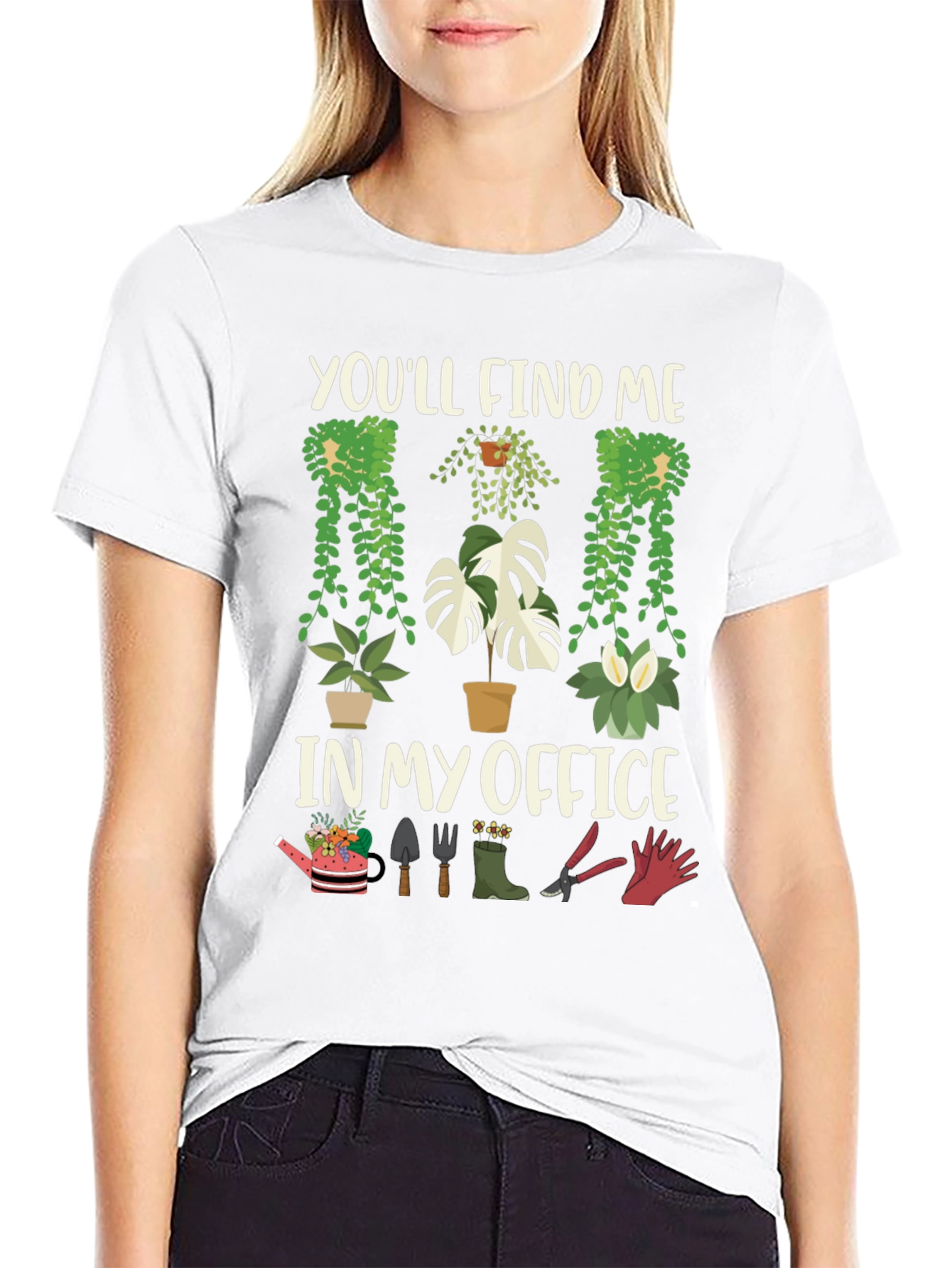 Gardeners Office T-Shirt - Plant Lover Tee