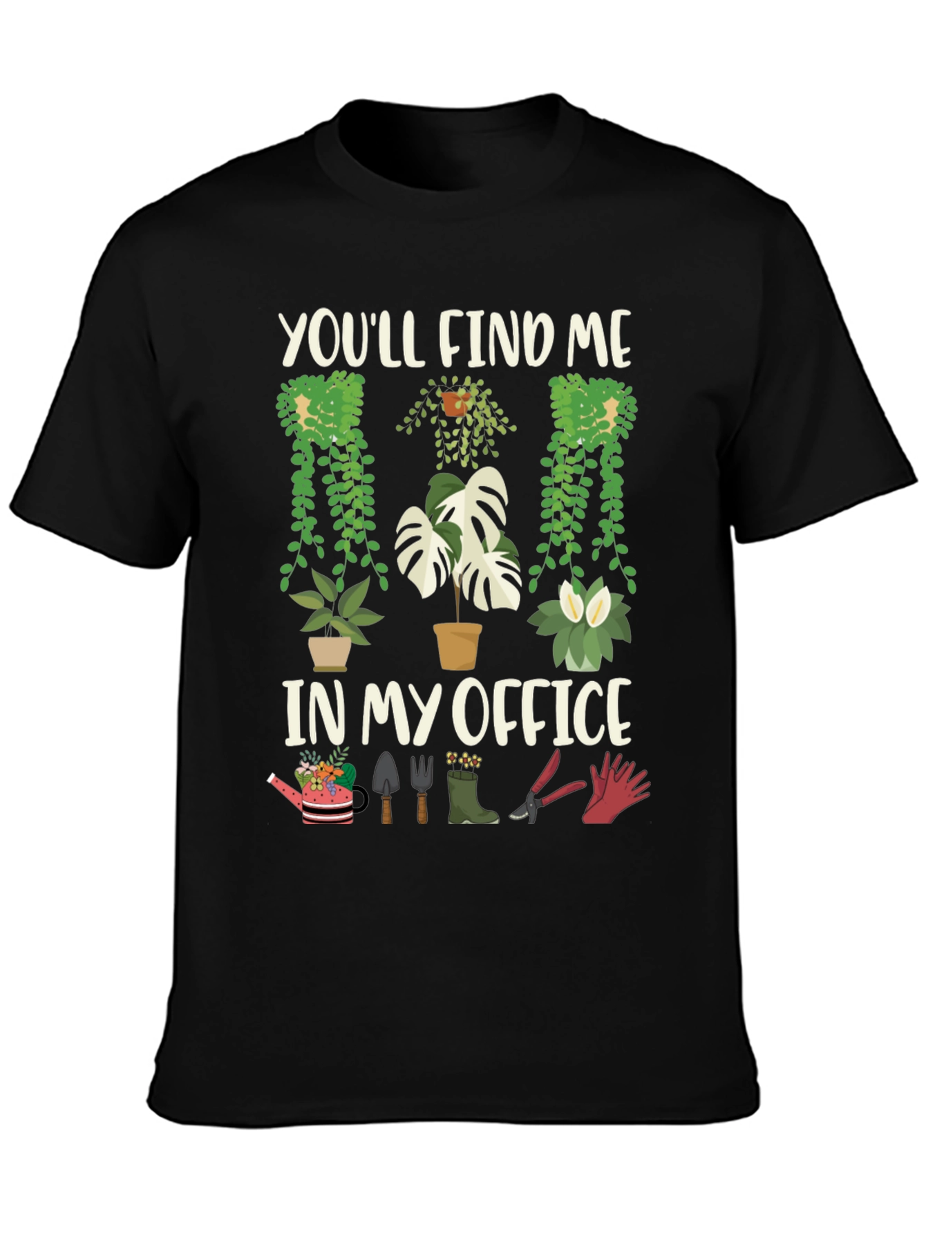 Gardeners Office T-Shirt - Plant Lover Tee