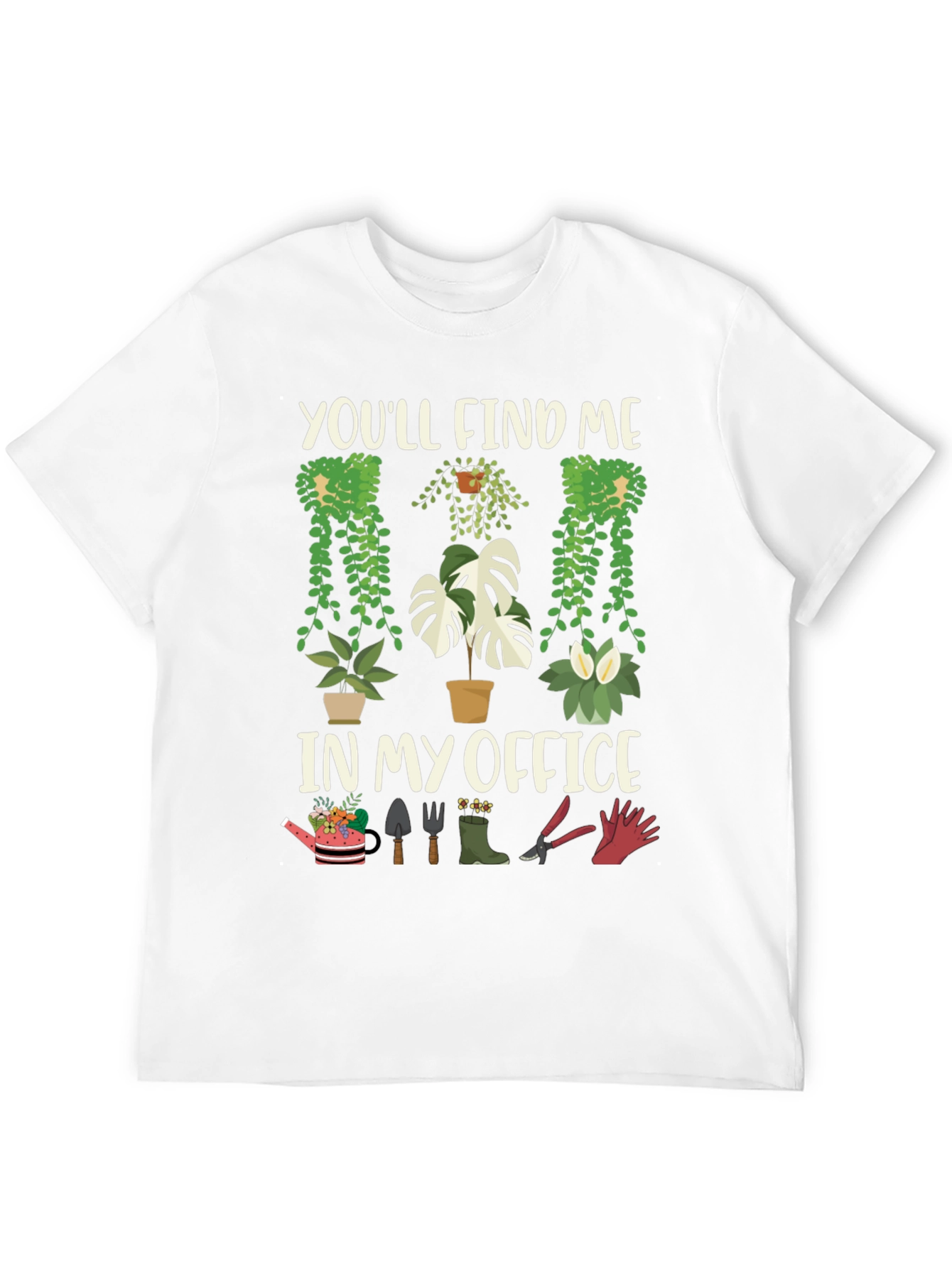 Gardeners Office T-Shirt - Plant Lover Tee