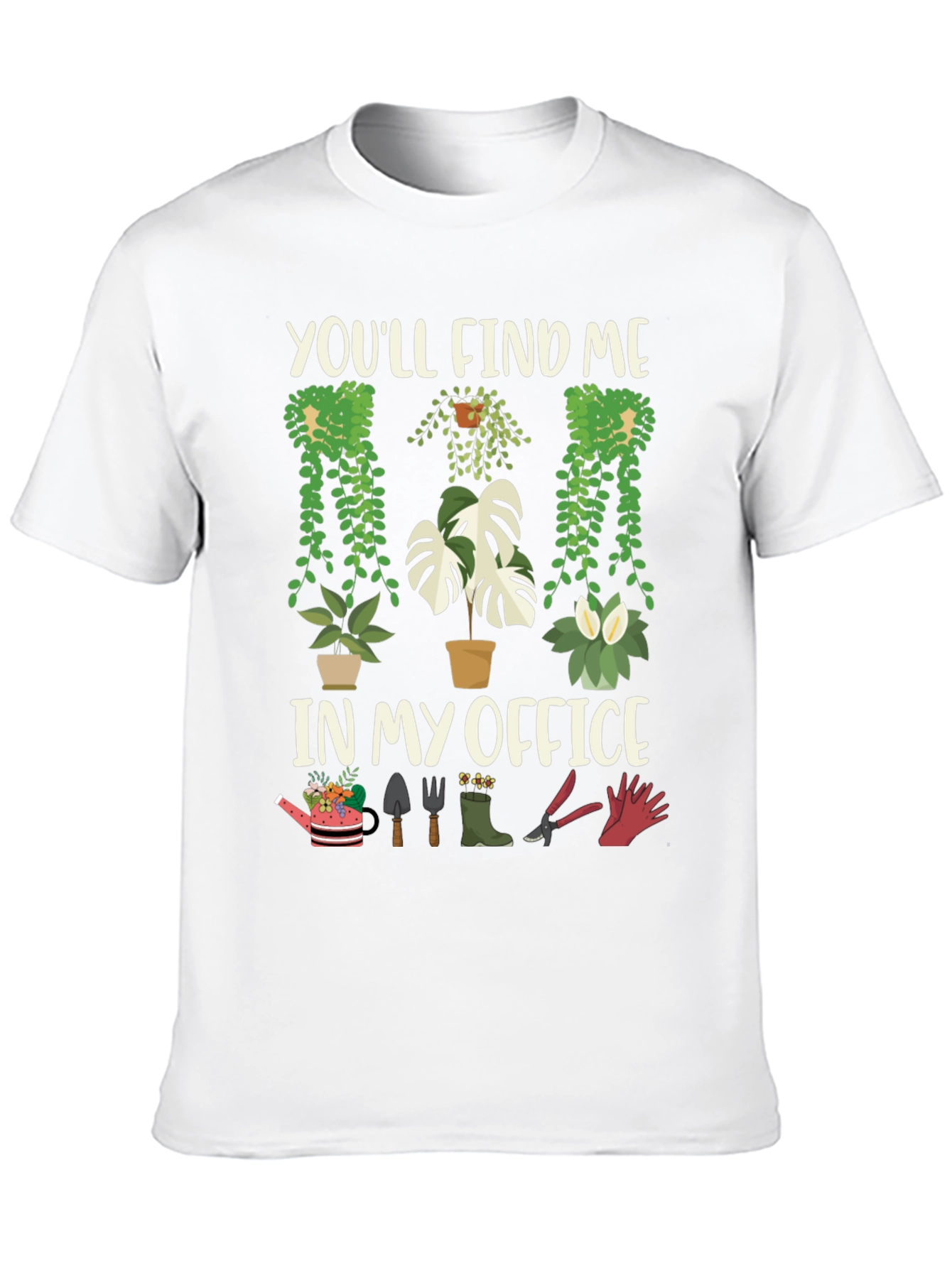 Gardeners Office T-Shirt - Plant Lover Tee