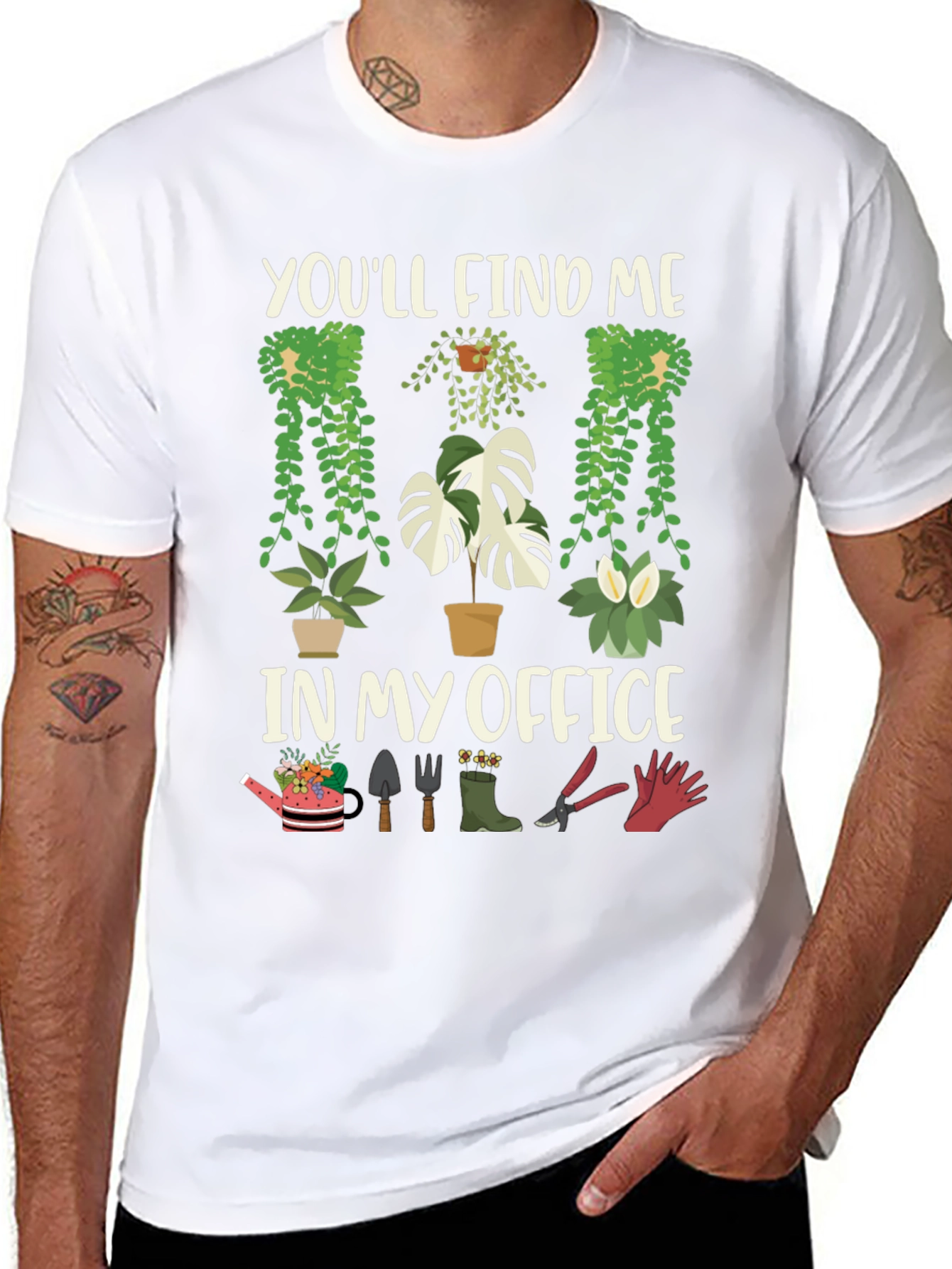 Gardeners Office T-Shirt - Plant Lover Tee