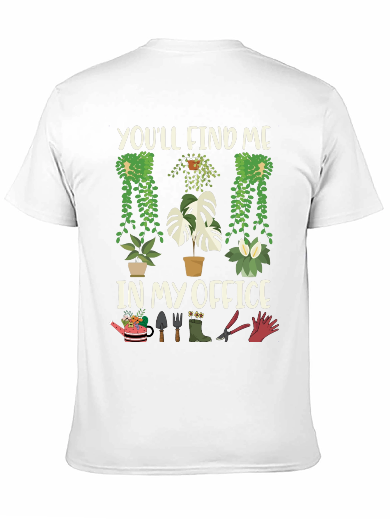 Gardeners Office T-Shirt - Plant Lover Tee