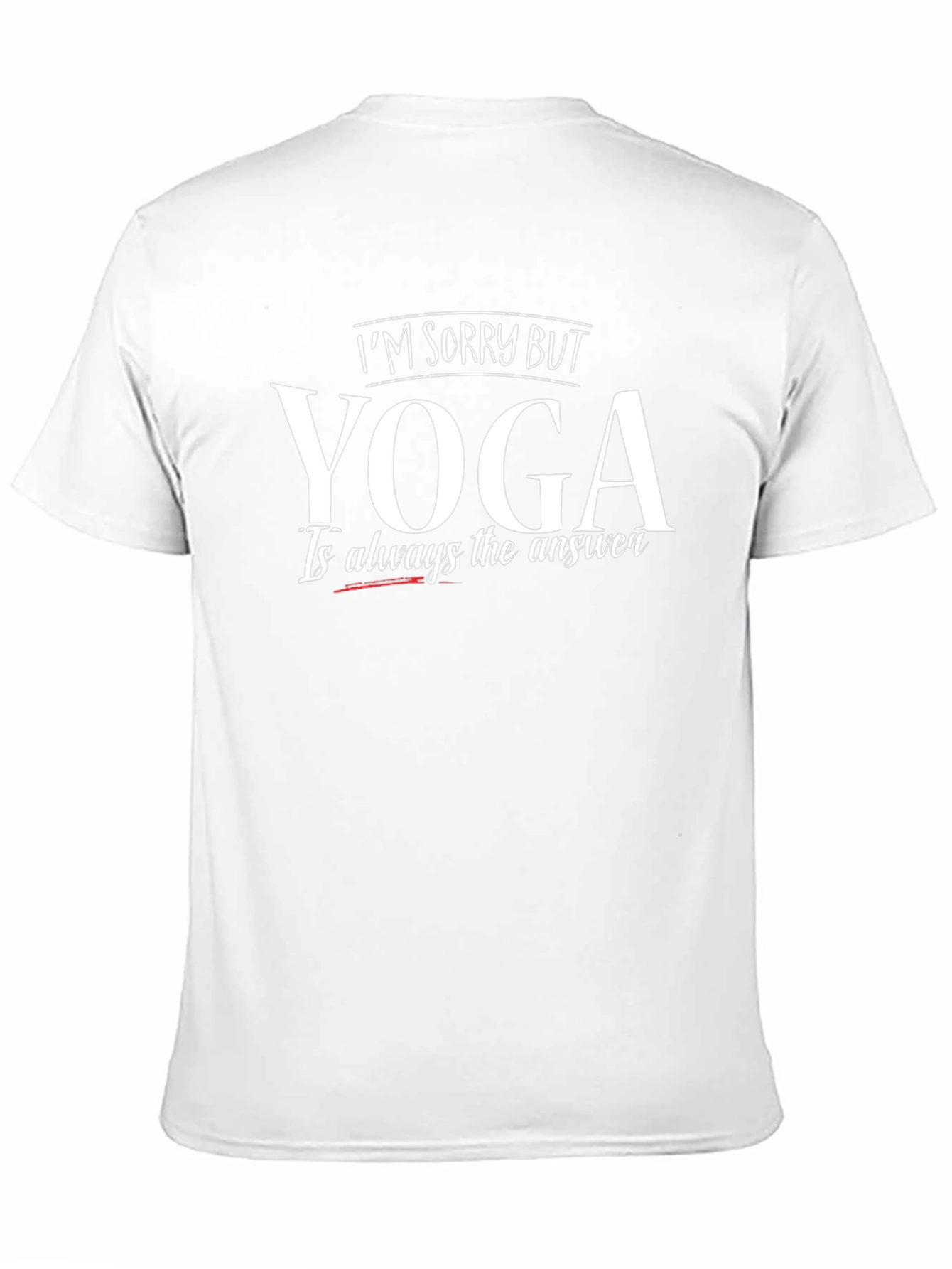 Yoga is Always The Answer Graphic Tee