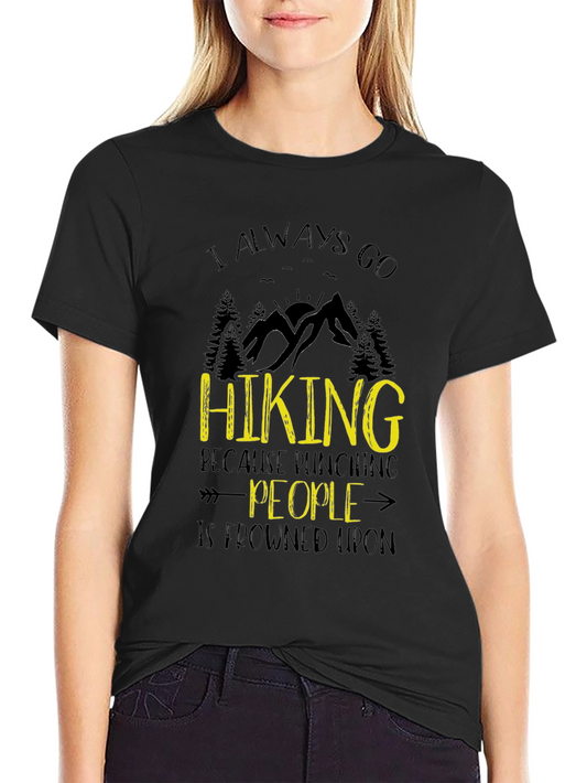 Hiking Pun Humor Graphic Tee