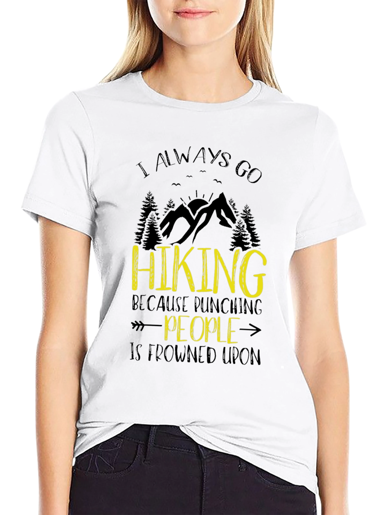 Hiking Pun Humor Graphic Tee