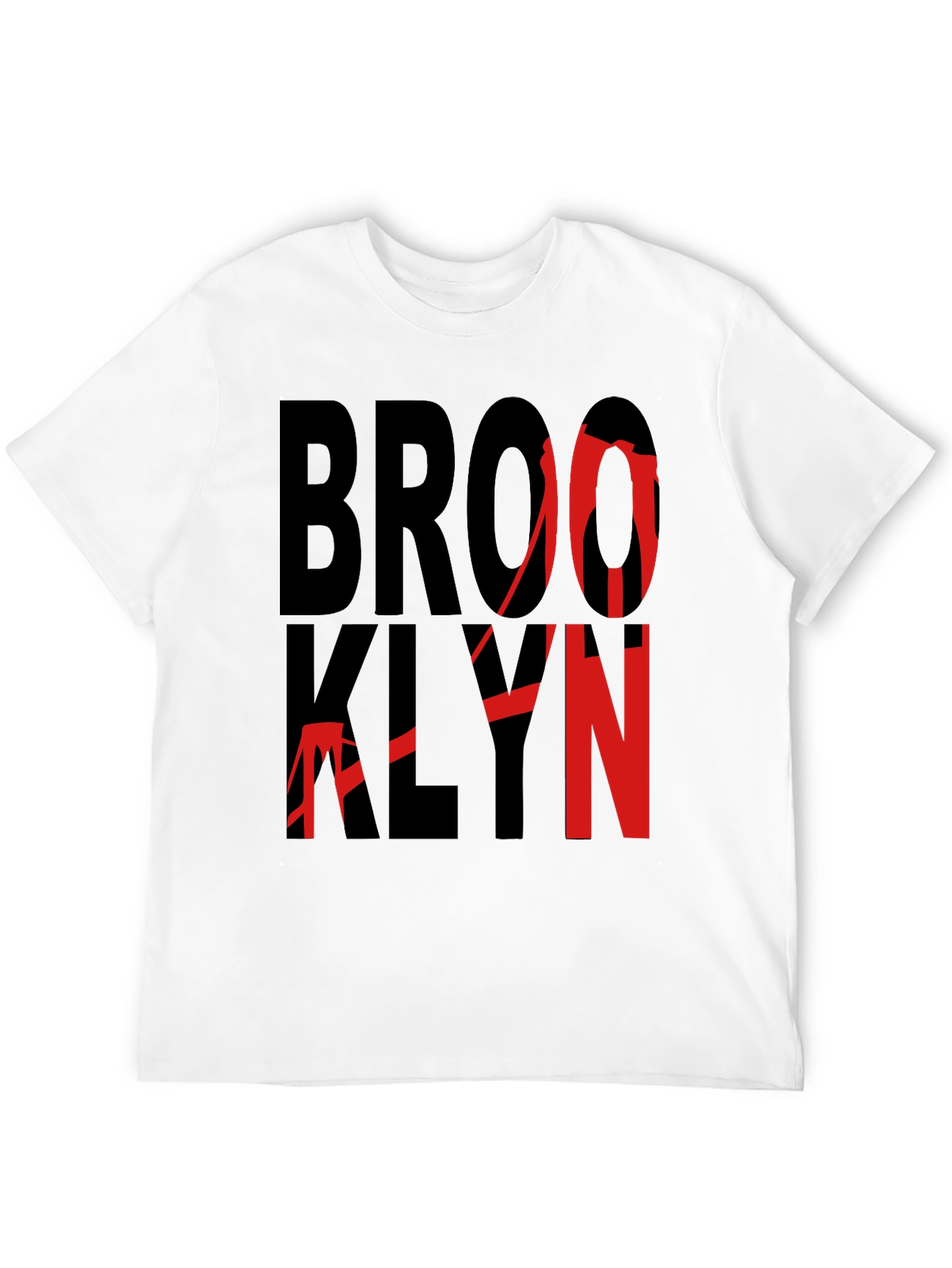 Brooklyn Graphic Print Crew Neck T-Shirt
