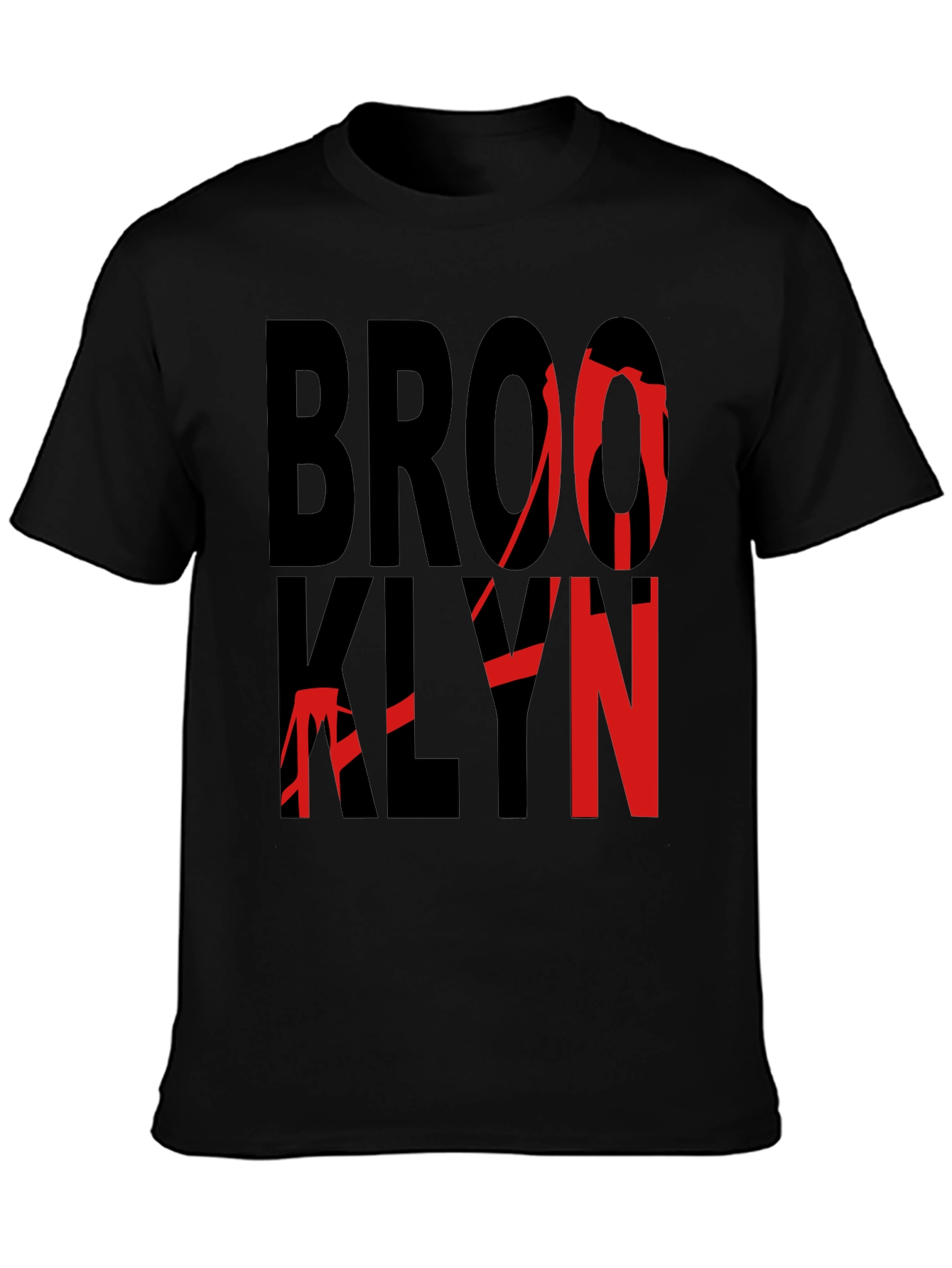 Brooklyn Graphic Print Crew Neck T-Shirt