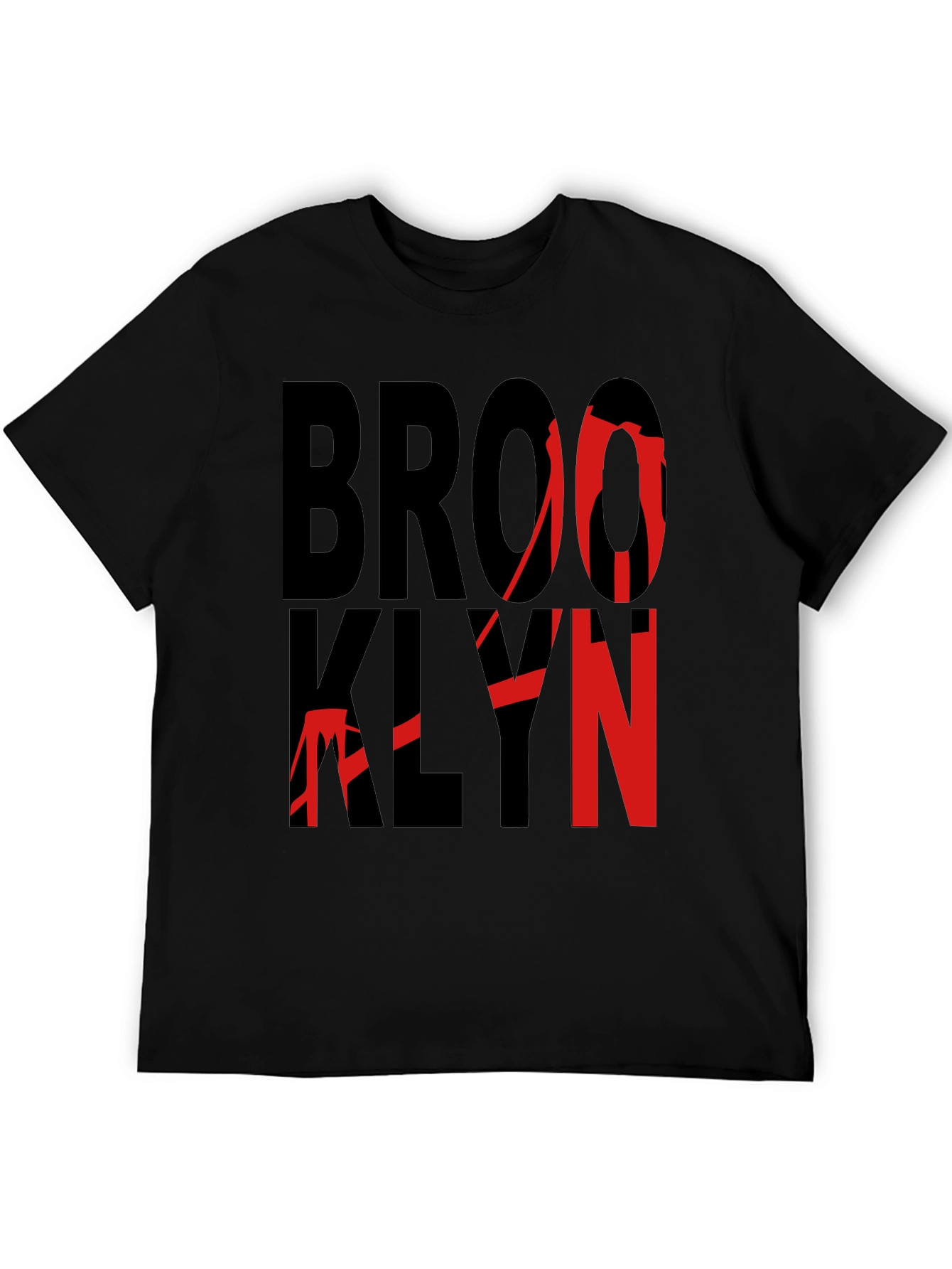 Brooklyn Graphic Print Crew Neck T-Shirt