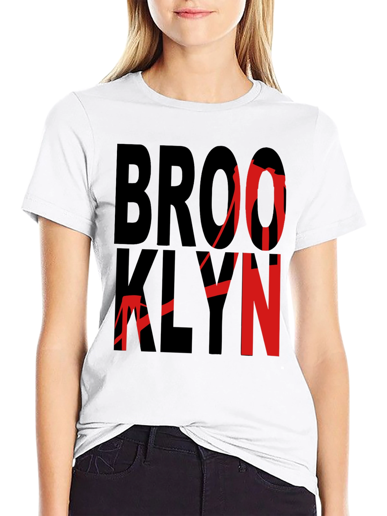 Brooklyn Graphic Print Crew Neck T-Shirt