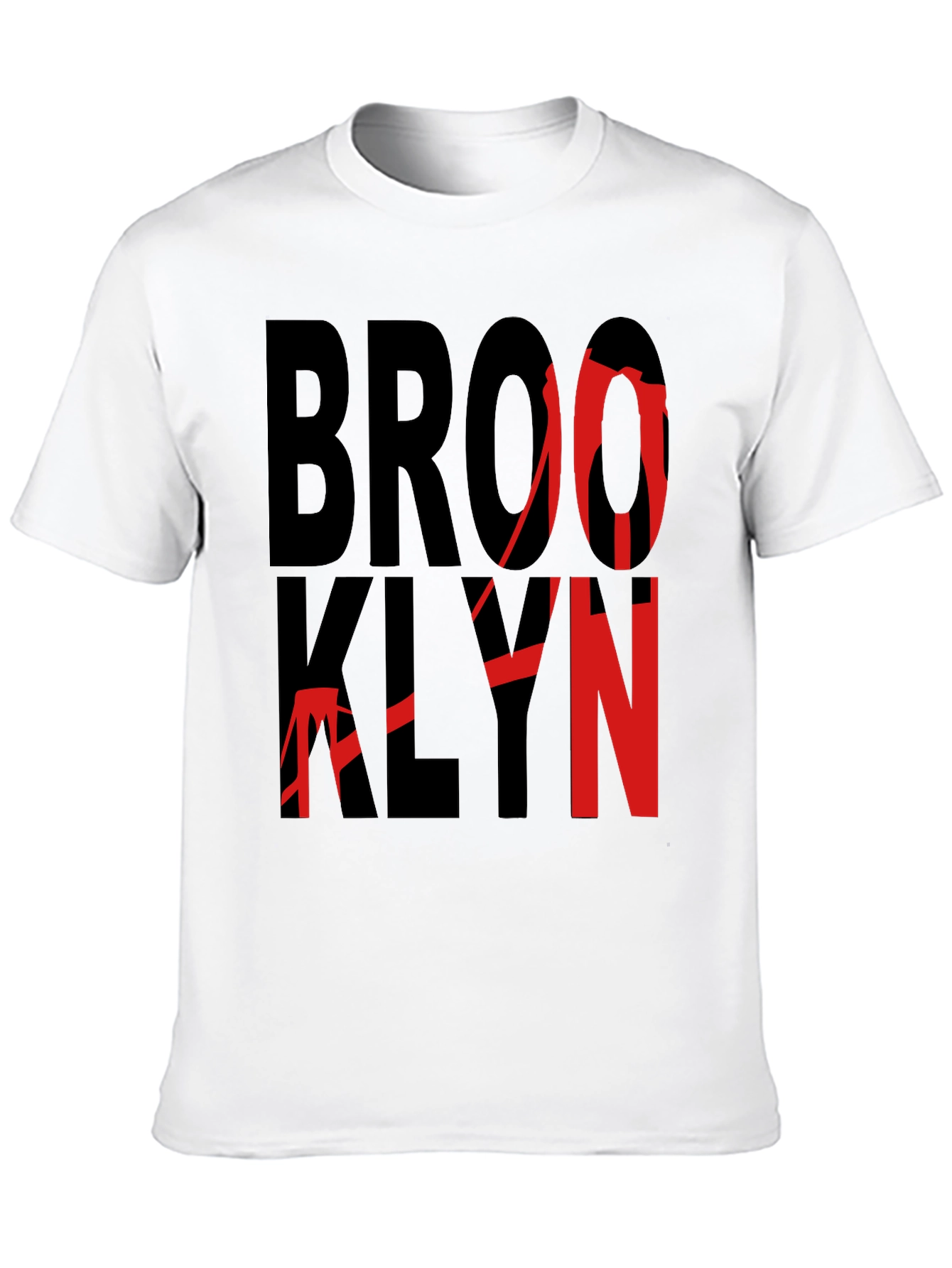 Brooklyn Graphic Print Crew Neck T-Shirt