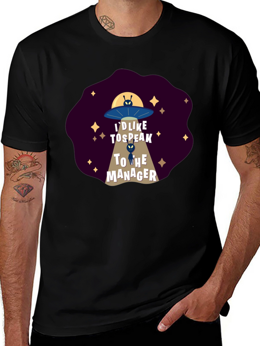 Id Like To Speak To The Manager Alien T-Shirt