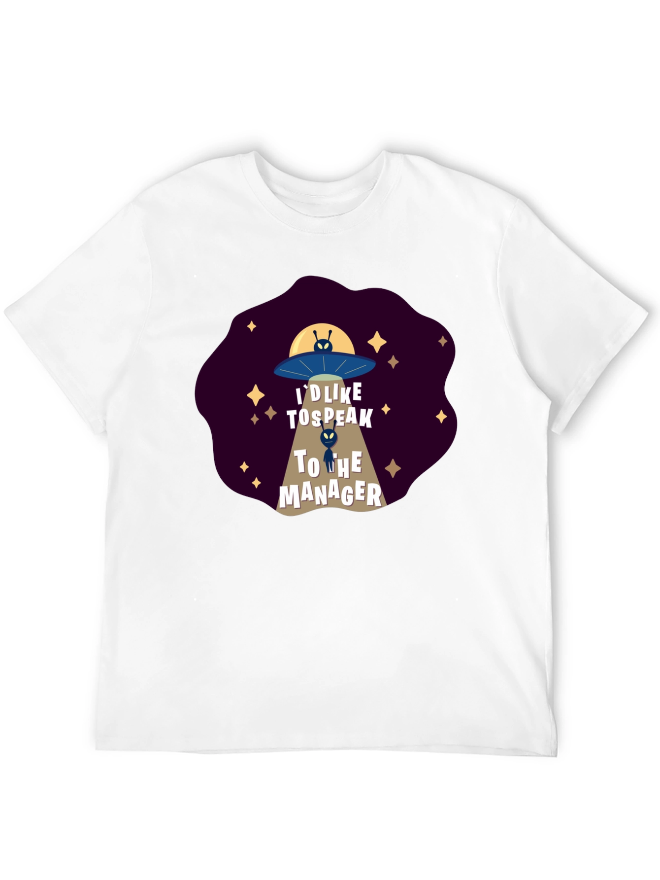 Id Like To Speak To The Manager Alien T-Shirt
