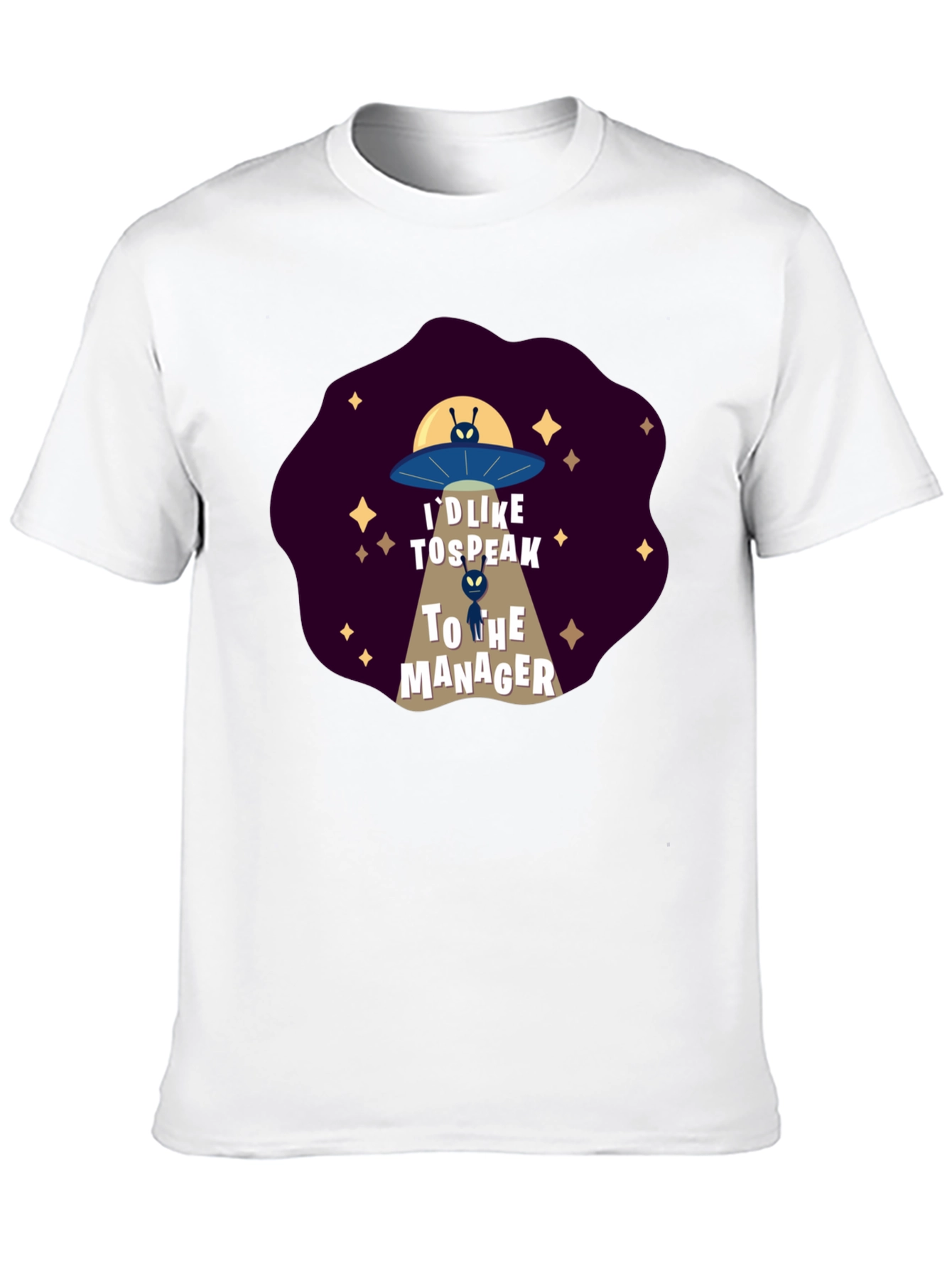 Id Like To Speak To The Manager Alien T-Shirt