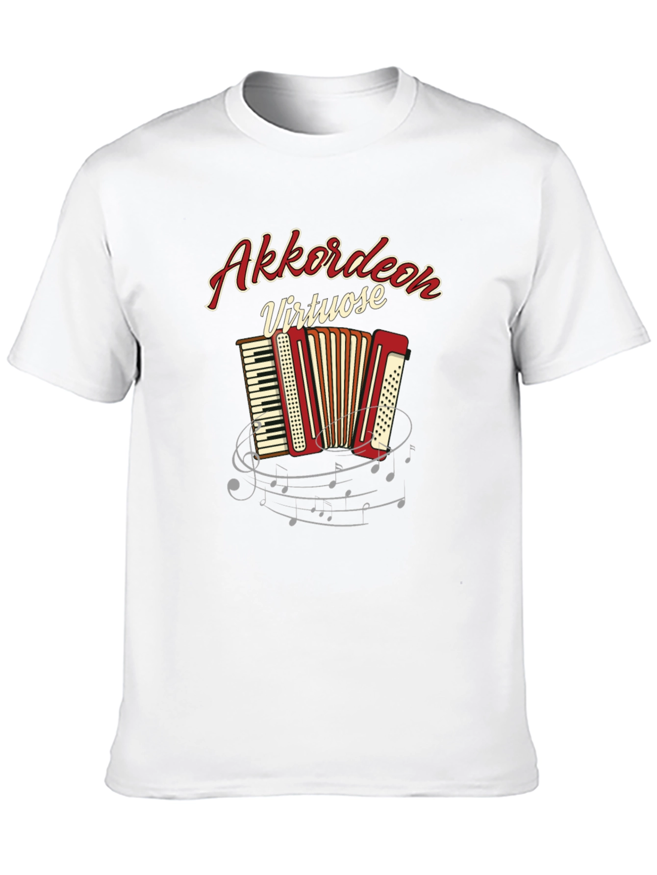 Akkordeon Virtuose Music T-Shirt