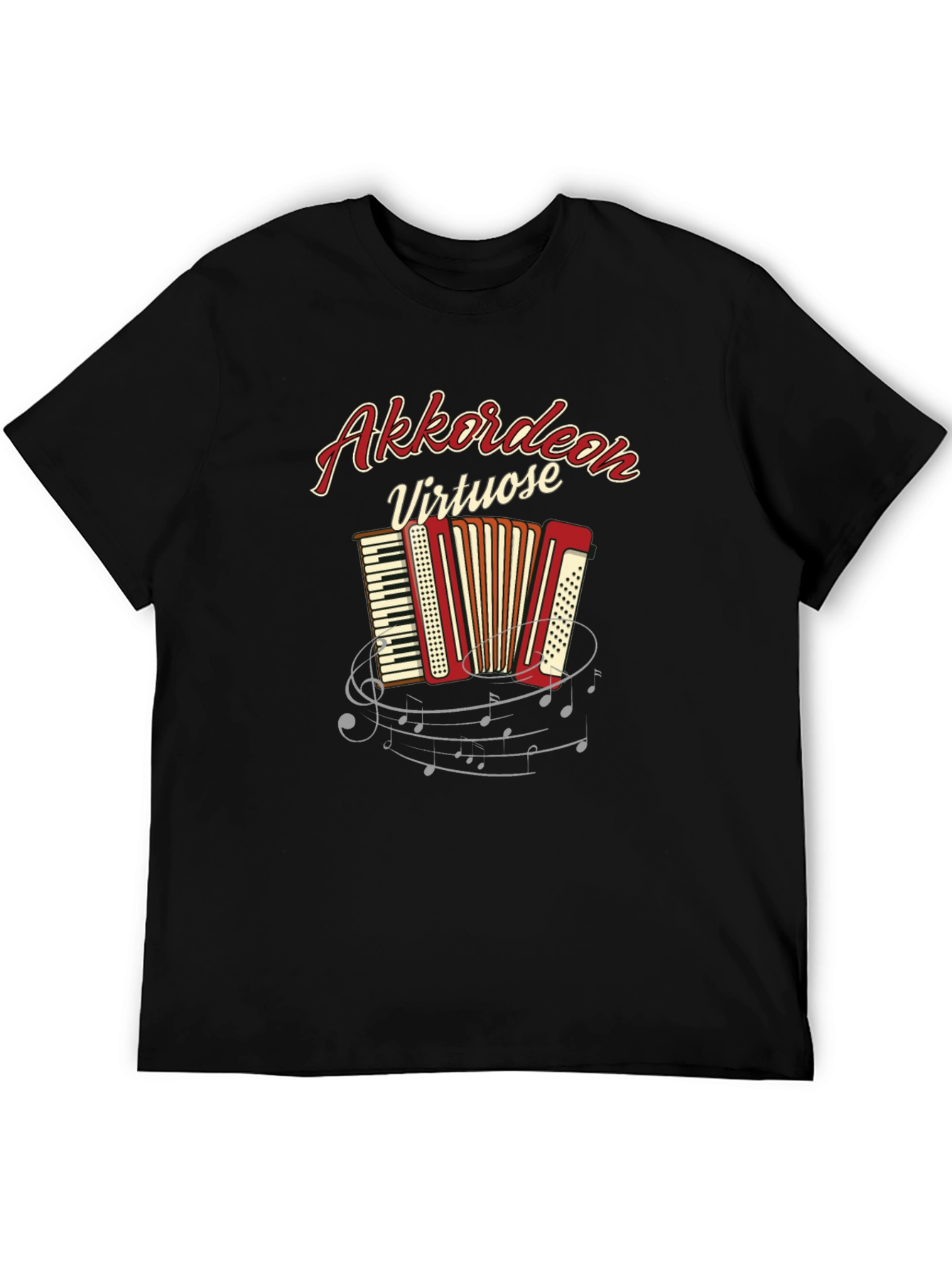 Akkordeon Virtuose Music T-Shirt