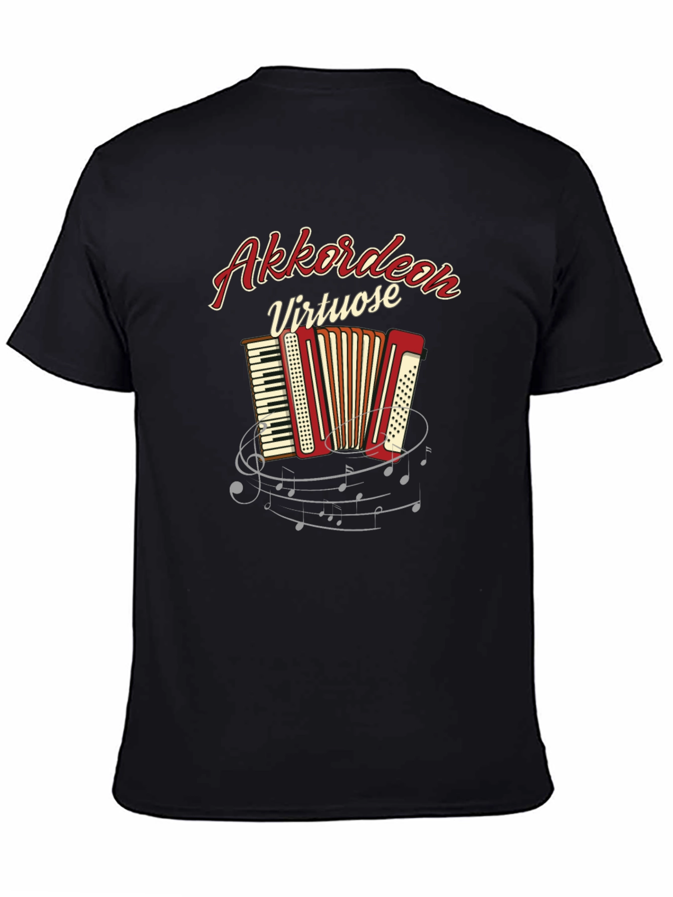 Akkordeon Virtuose Music T-Shirt