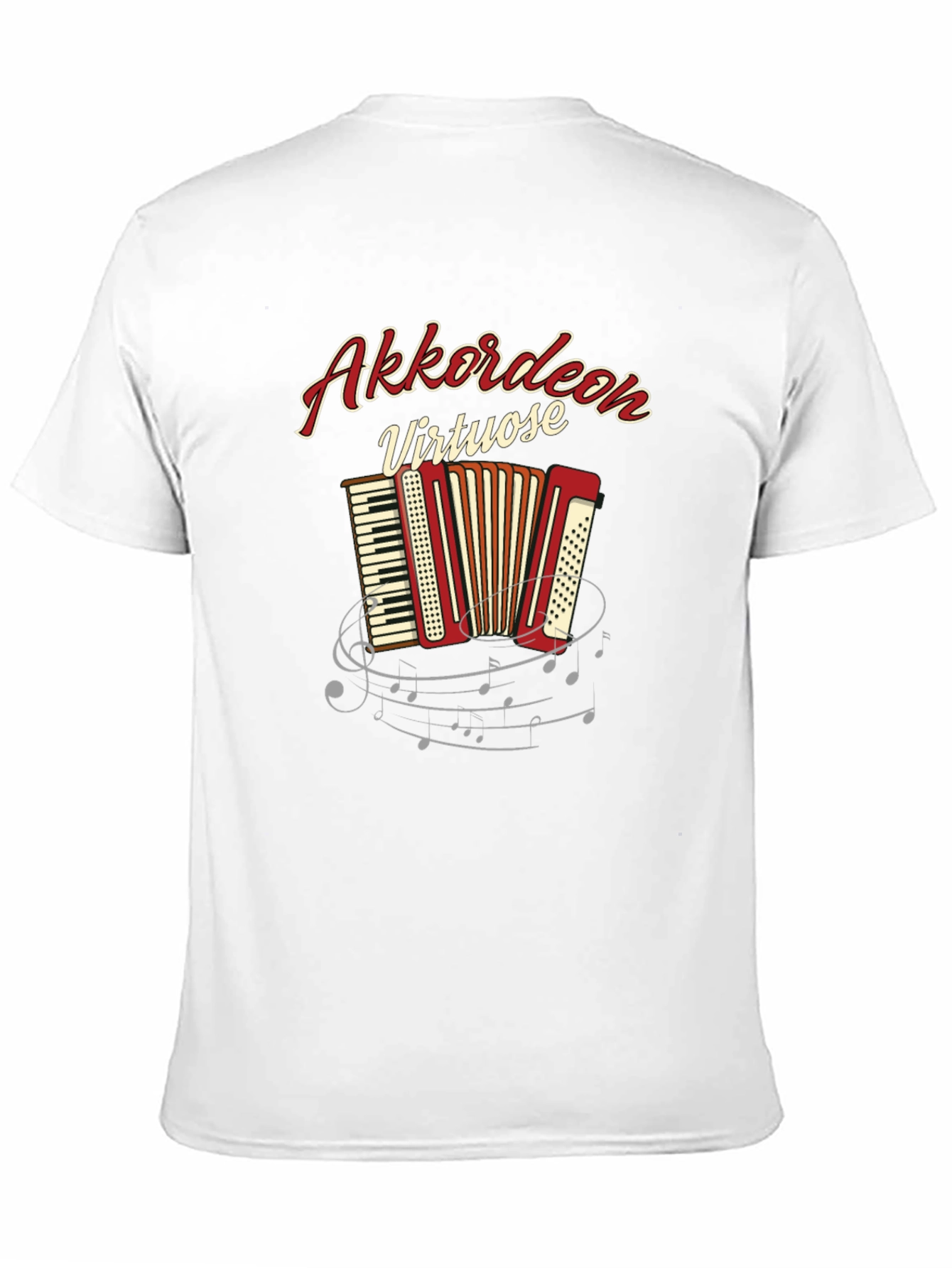 Akkordeon Virtuose Music T-Shirt