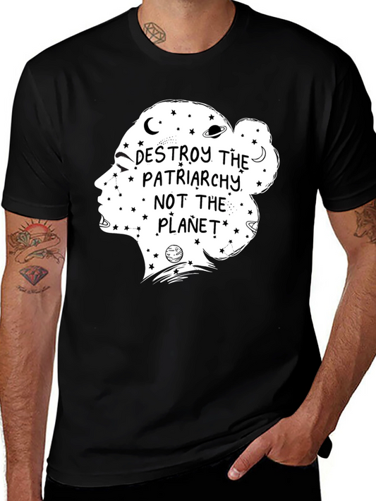 Feminist Planet T-Shirt - Destroy Patriarchy