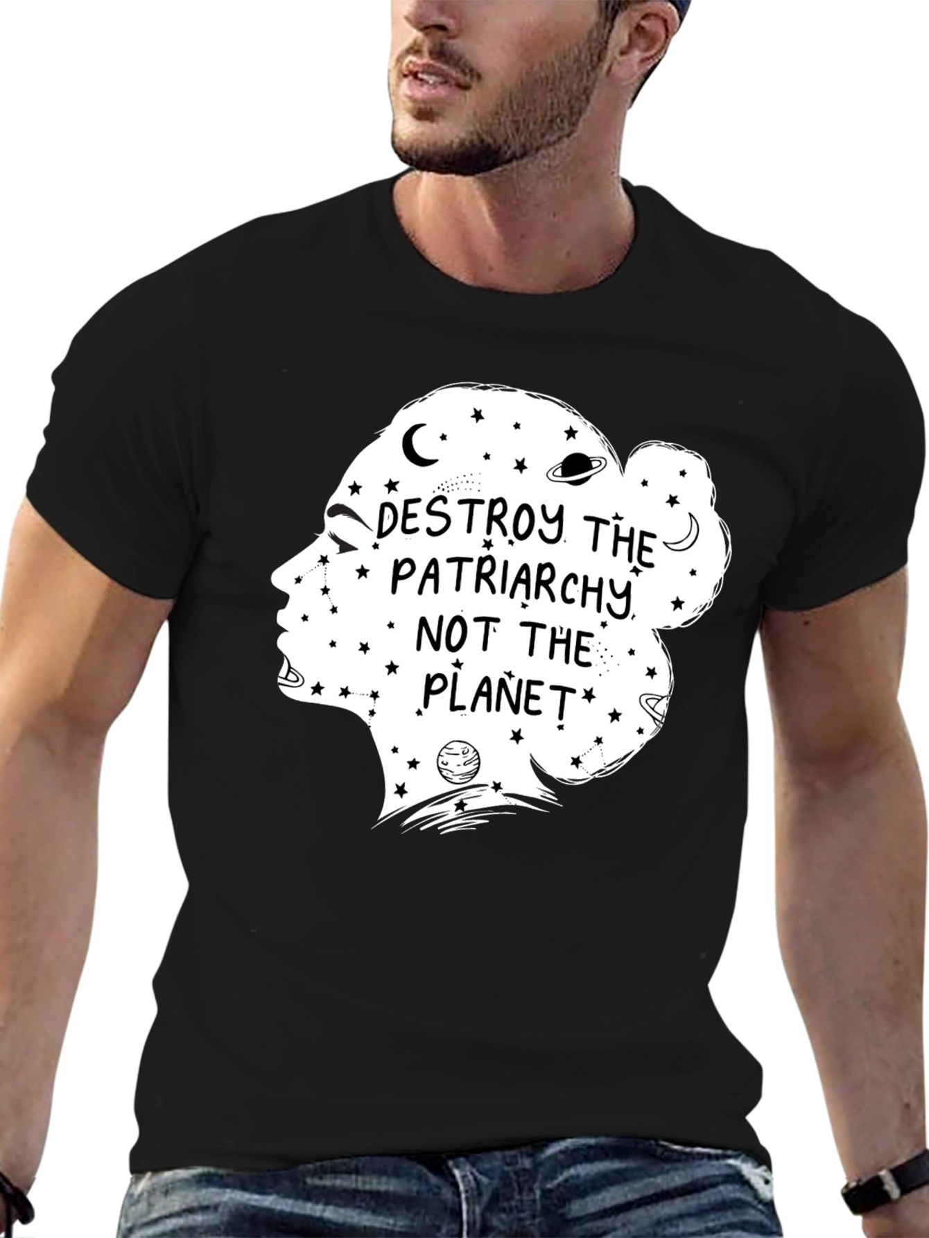 Feminist Planet T-Shirt - Destroy Patriarchy