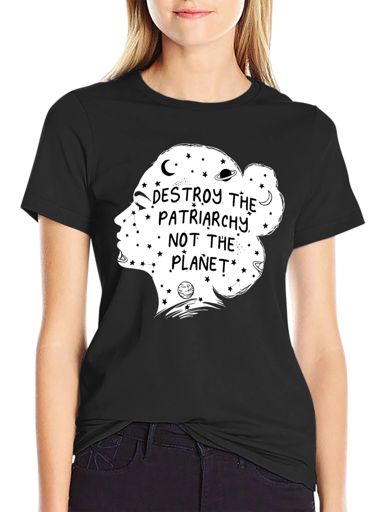 Feminist Planet T-Shirt - Destroy Patriarchy