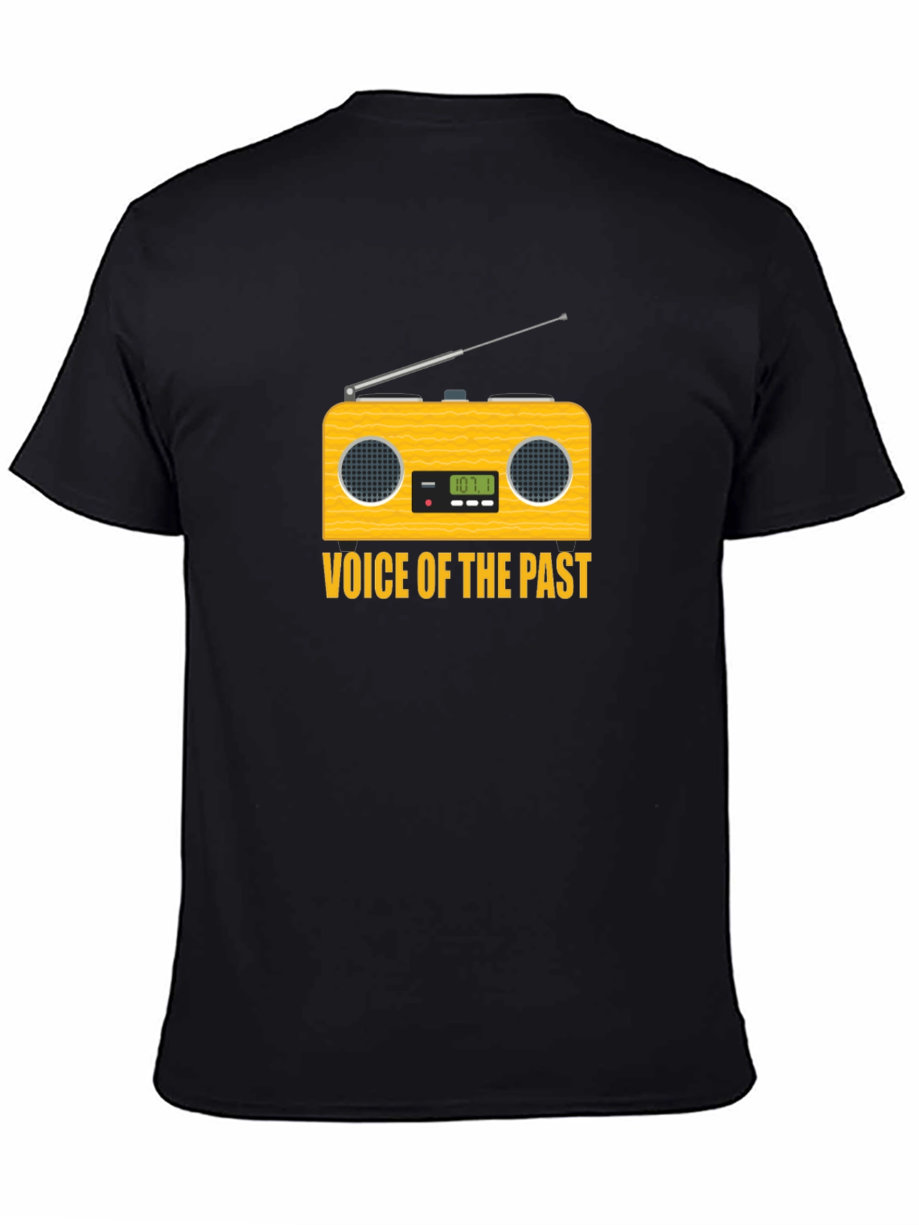 Retro Radio Graphic T-Shirt: Voice of the Past