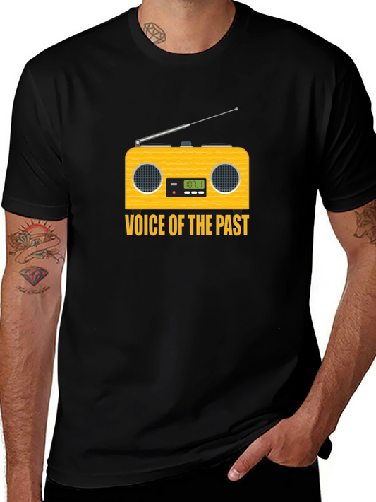 Retro Radio Graphic T-Shirt: Voice of the Past