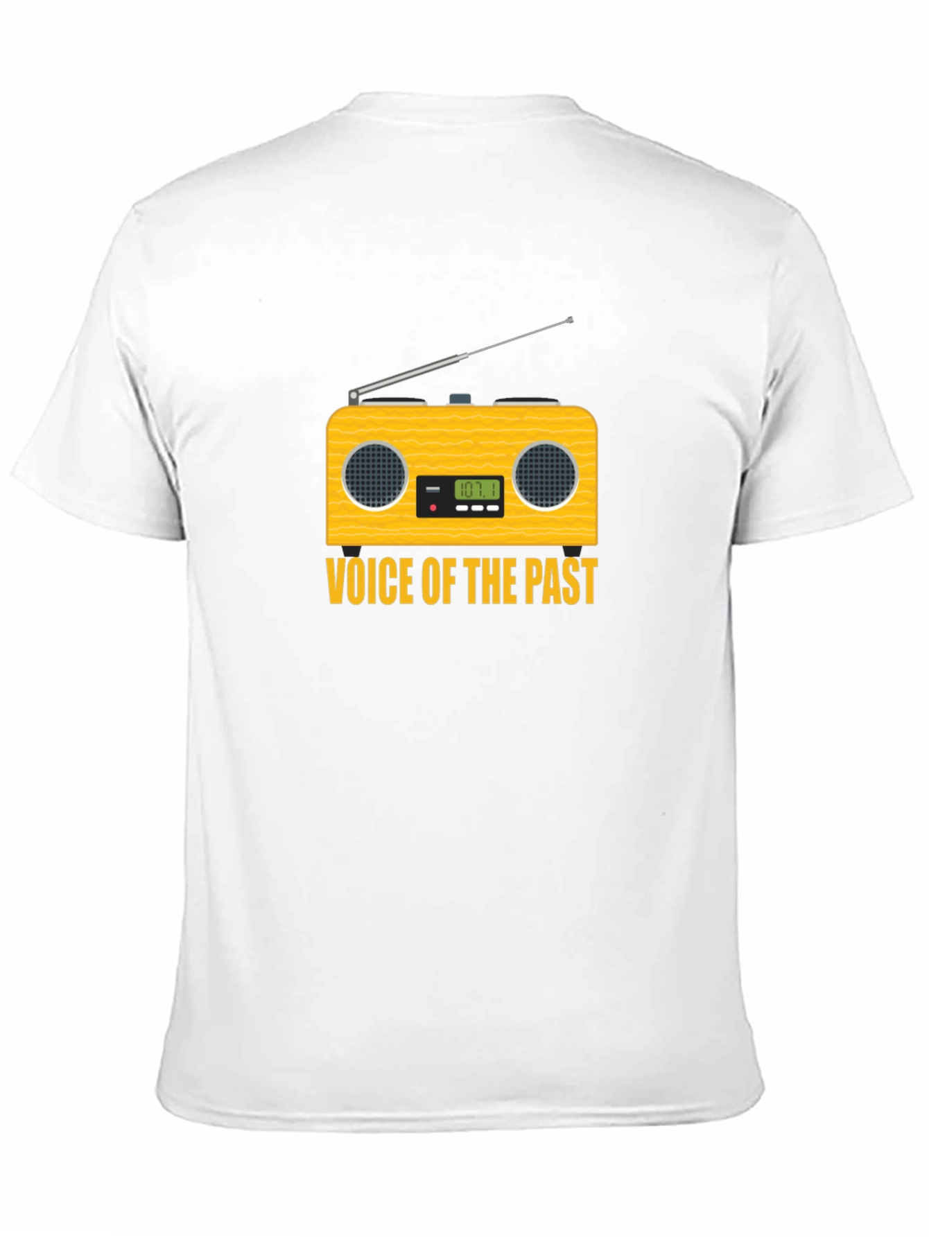 Retro Radio Graphic T-Shirt: Voice of the Past