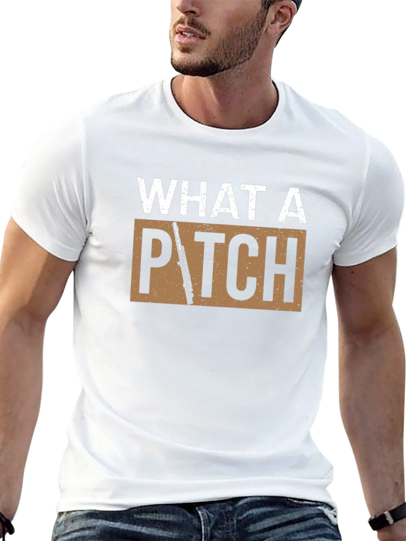 What A Pitch - Music T-Shirt