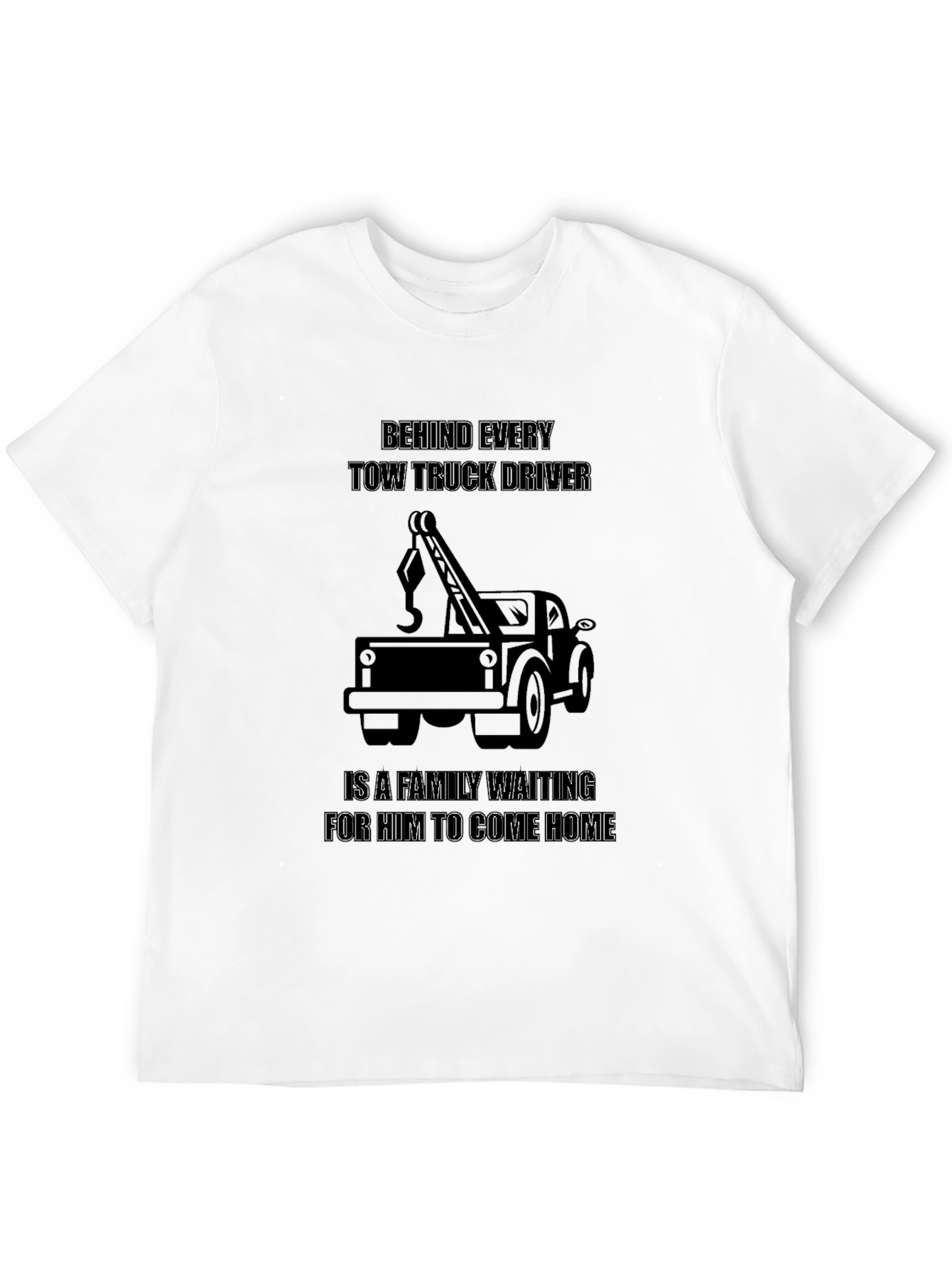 Tow Truck Driver Family Tee