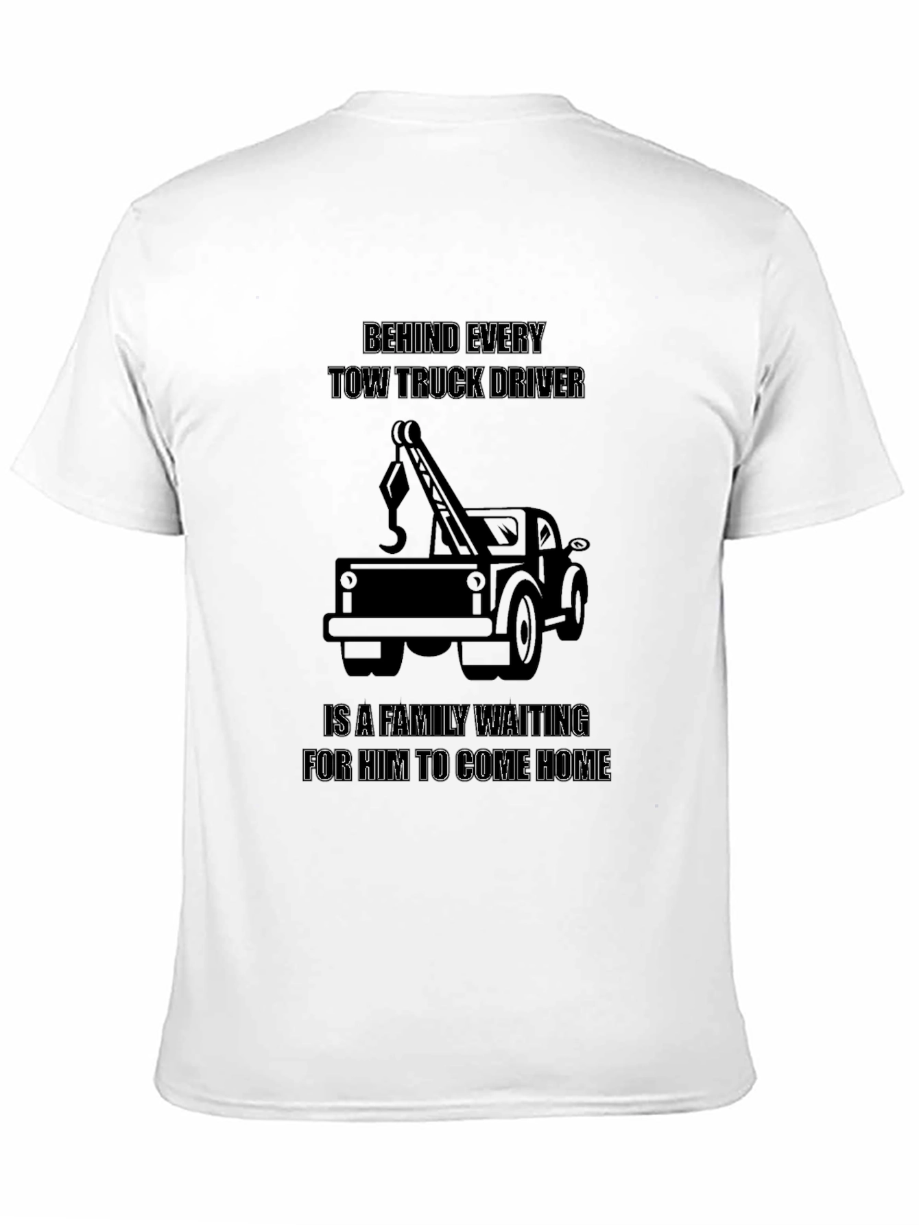 Tow Truck Driver Family Tee