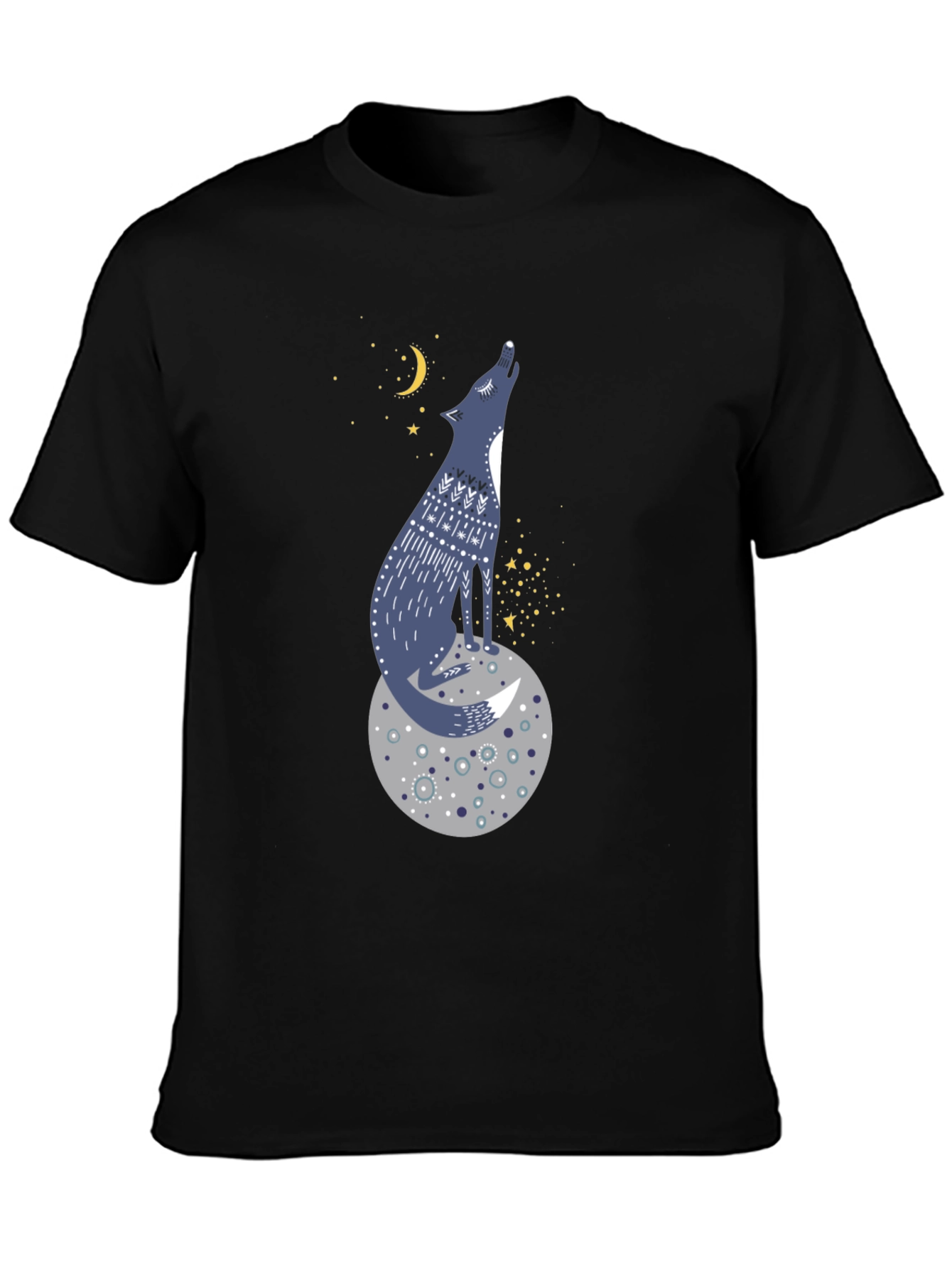 Wolf Moon T-Shirt - Whimsical Graphic Tee