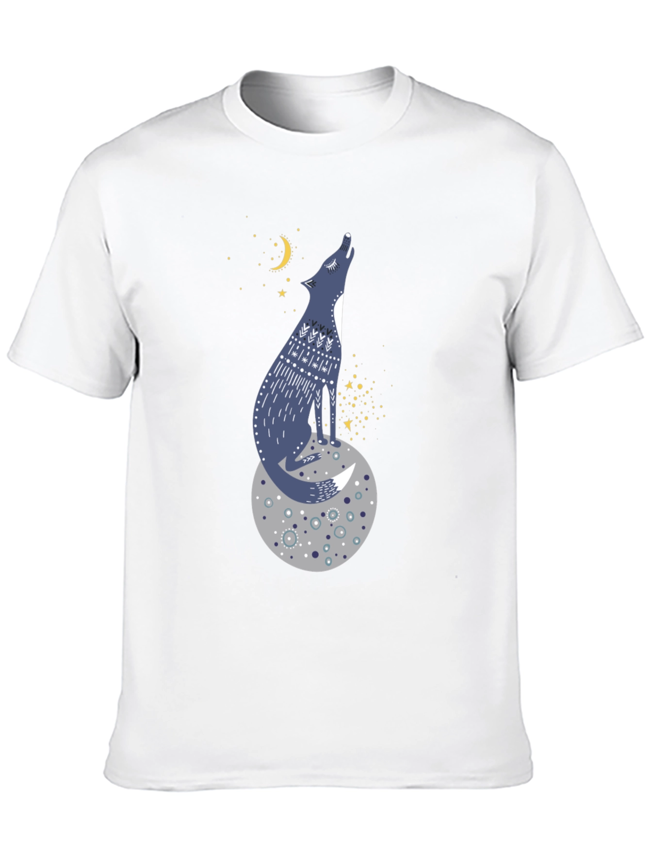 Wolf Moon T-Shirt - Whimsical Graphic Tee